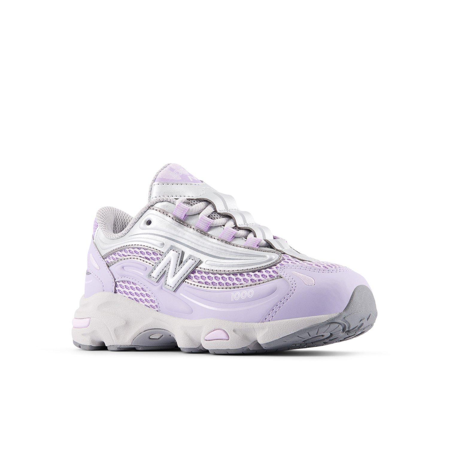 New Balance 1000 Preschool Girls' "Purple/White" Shoe