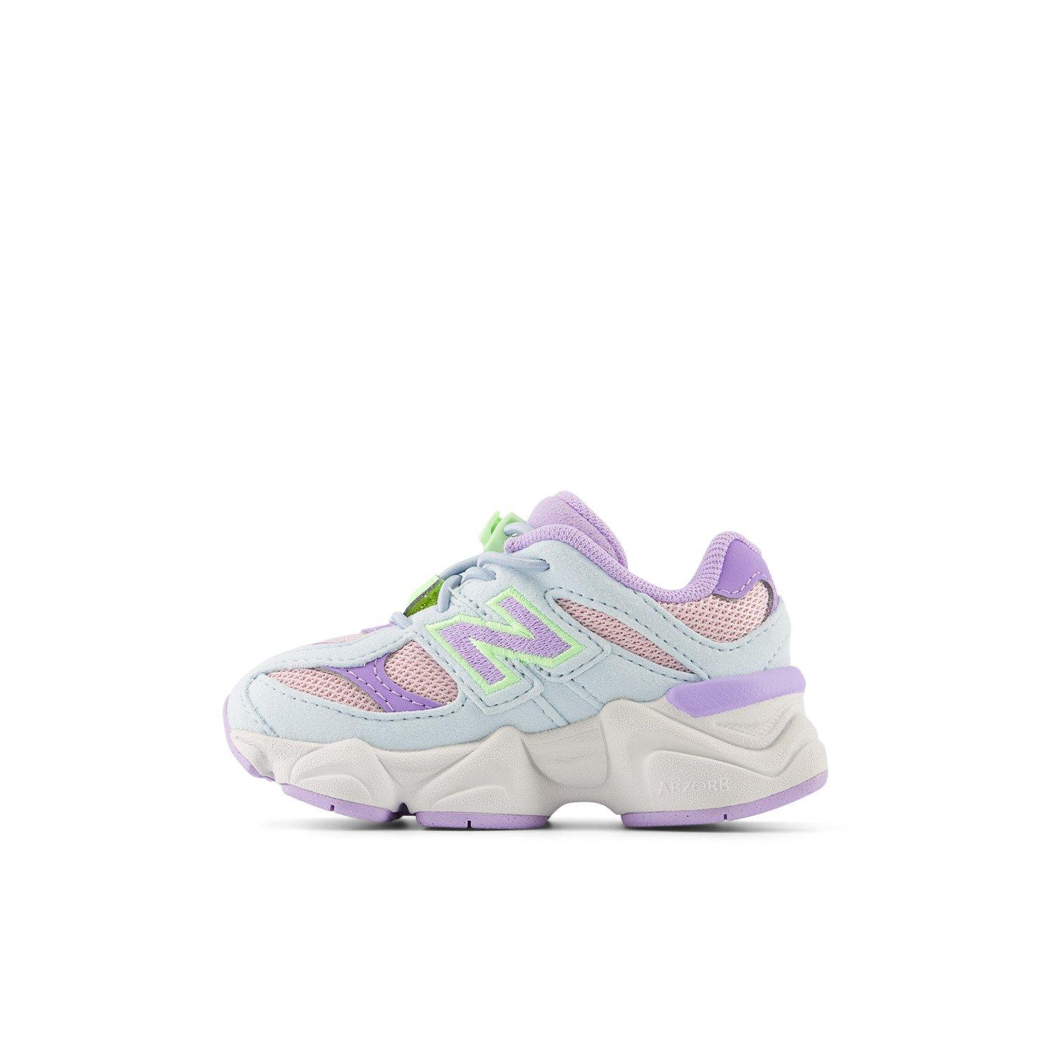 New Balance 9060 Toddler Girls' "Lilac/White" Shoe