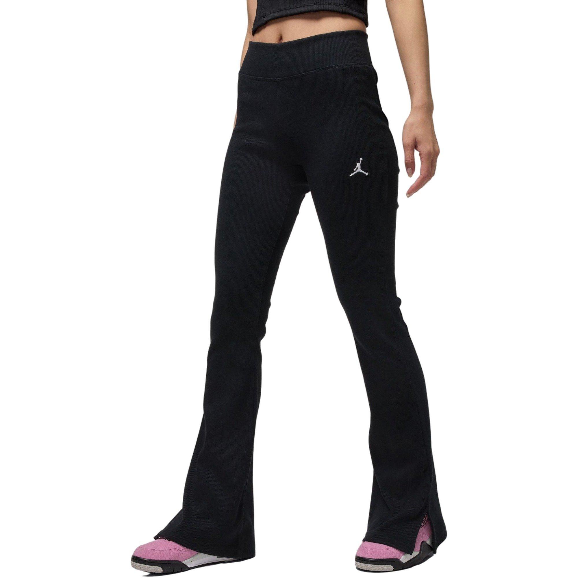 Jordan Women's Brooklyn Essentials Pants - BLACK/WHITE Thumbnail View 1