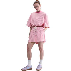 Nike Women's Sportswear Chill Poplin Striped Boxy Top