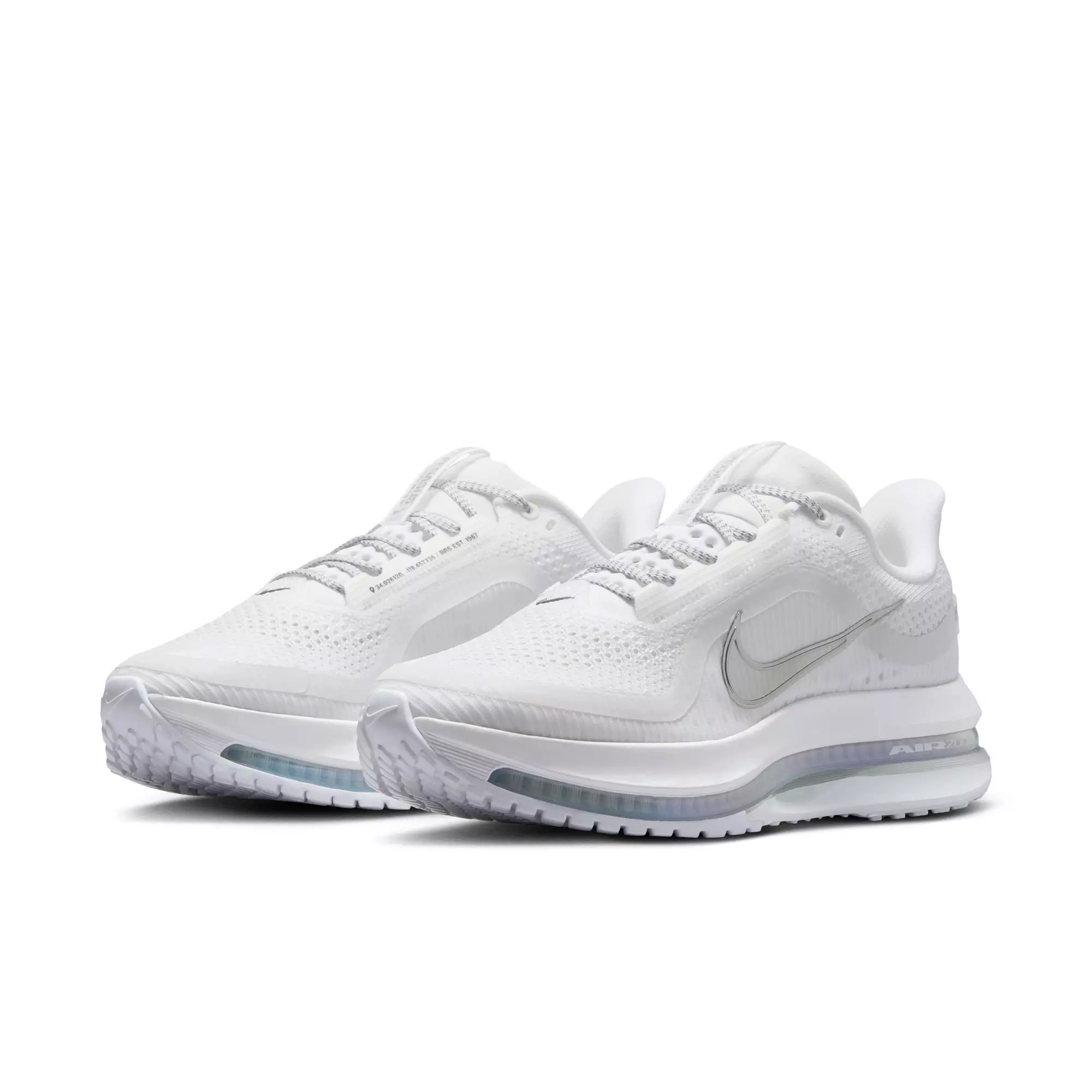 Nike Pegasus Premium "White/Metallic Silver" Women's Road Running Shoe - WHITE/SILVER