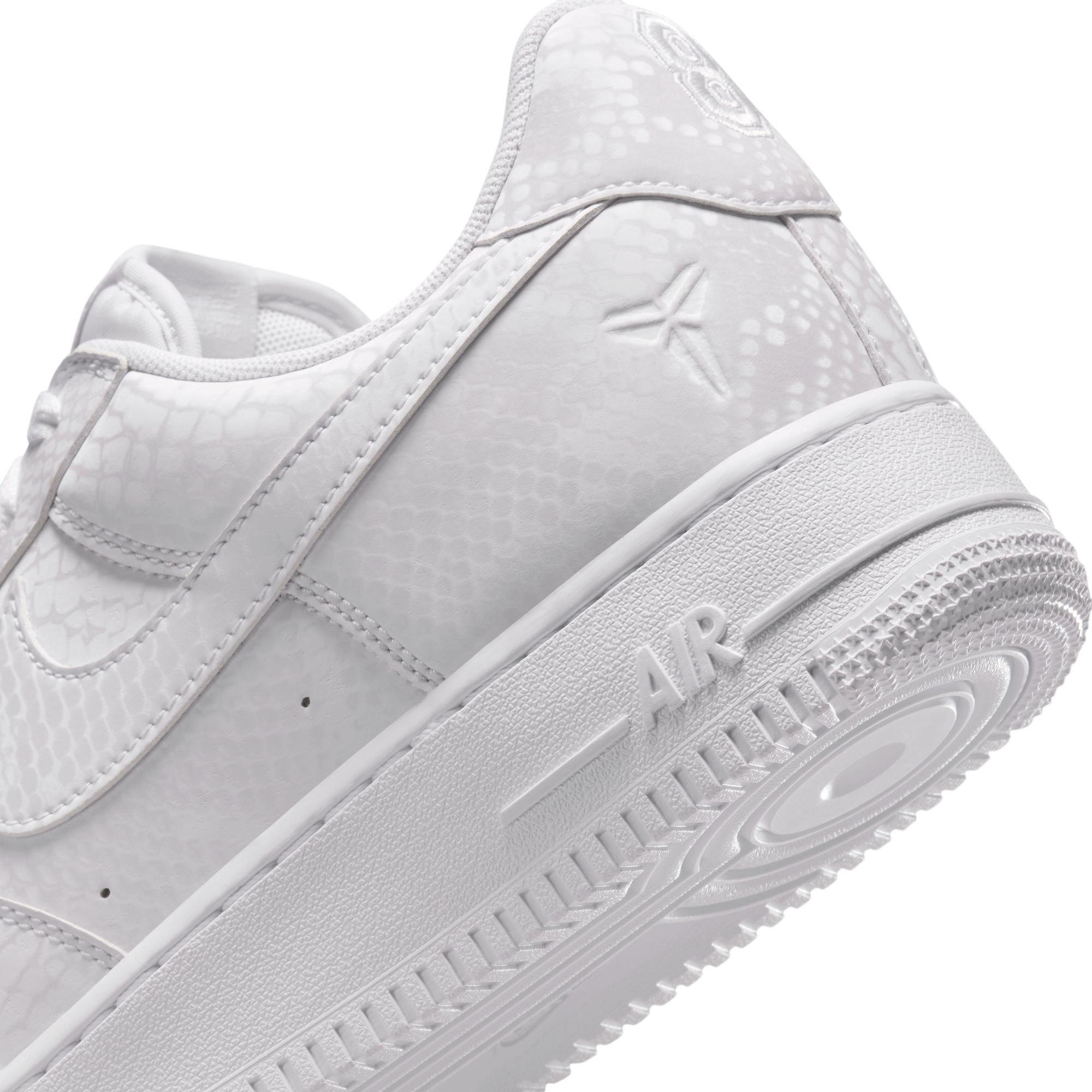 Nike Kobe Air Force 1 Low "White" Men's Shoe - WHITE Thumbnail View 12