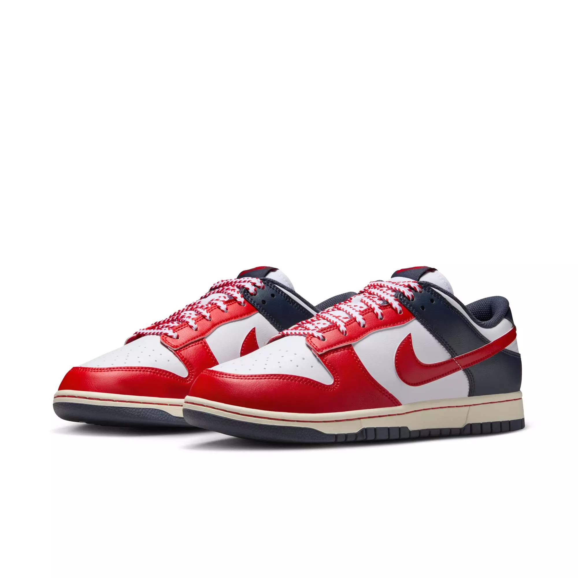 Nike Dunk Low Retro "Red Sox" Men's Shoe - RED/BLUE