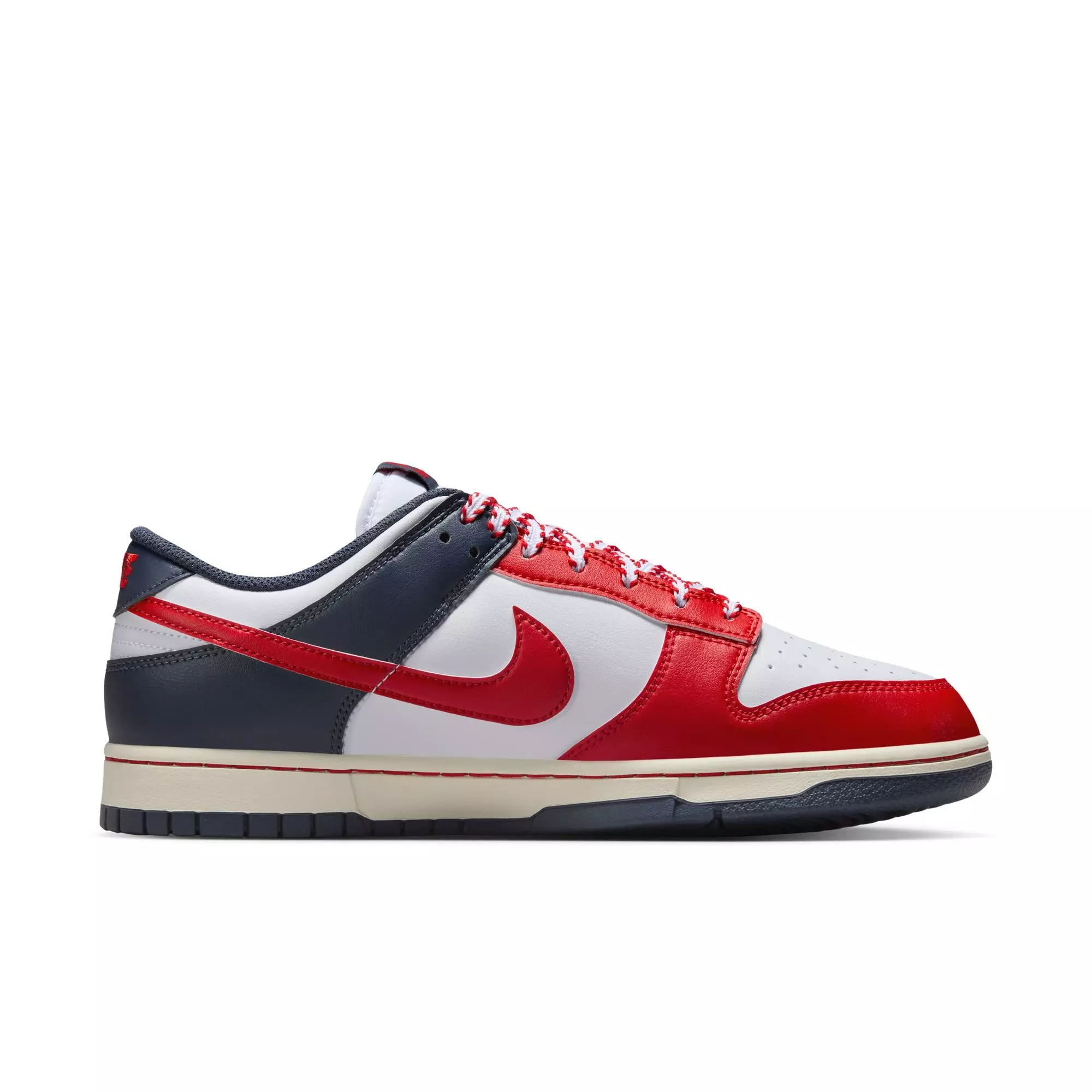 Nike Dunk Low Retro "Red Sox" Men's Shoe - RED/BLUE