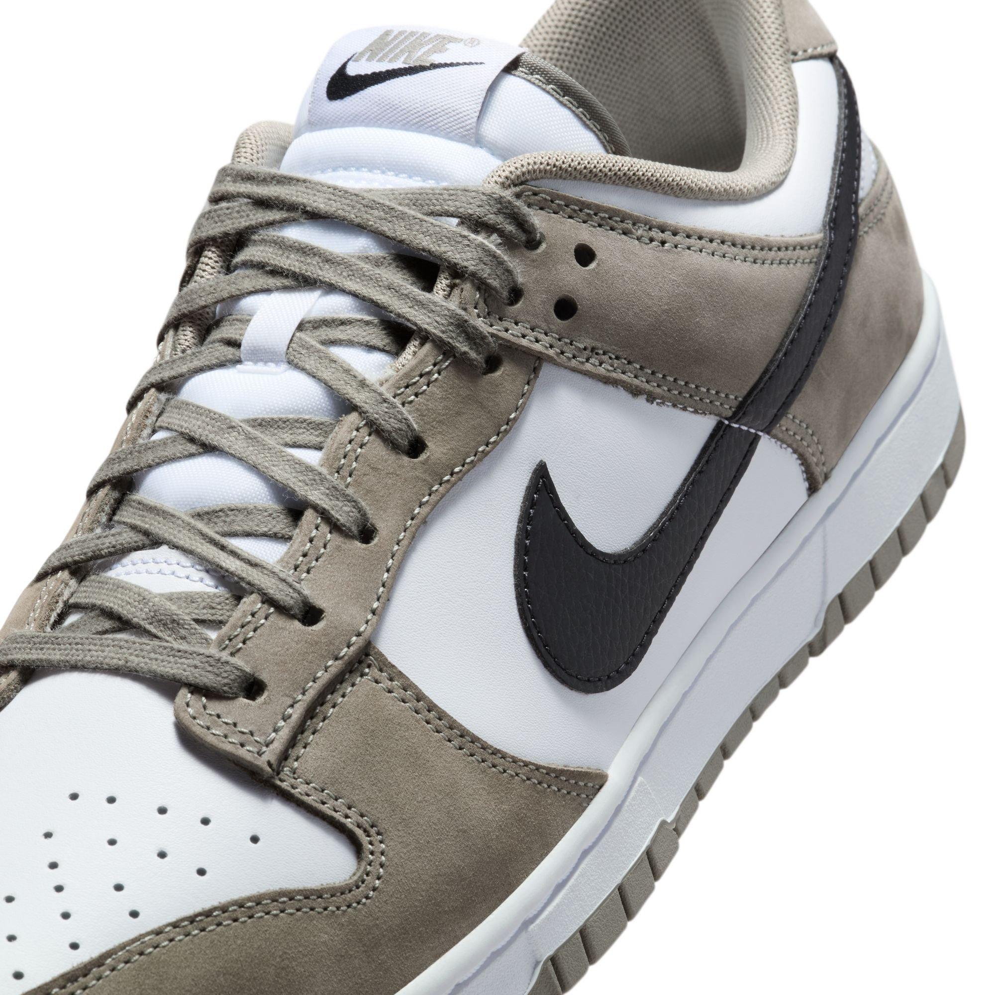 Nike Dunk Low "Light Army/Black/White" Men's Shoe - WHITE/BLACK Thumbnail View 9