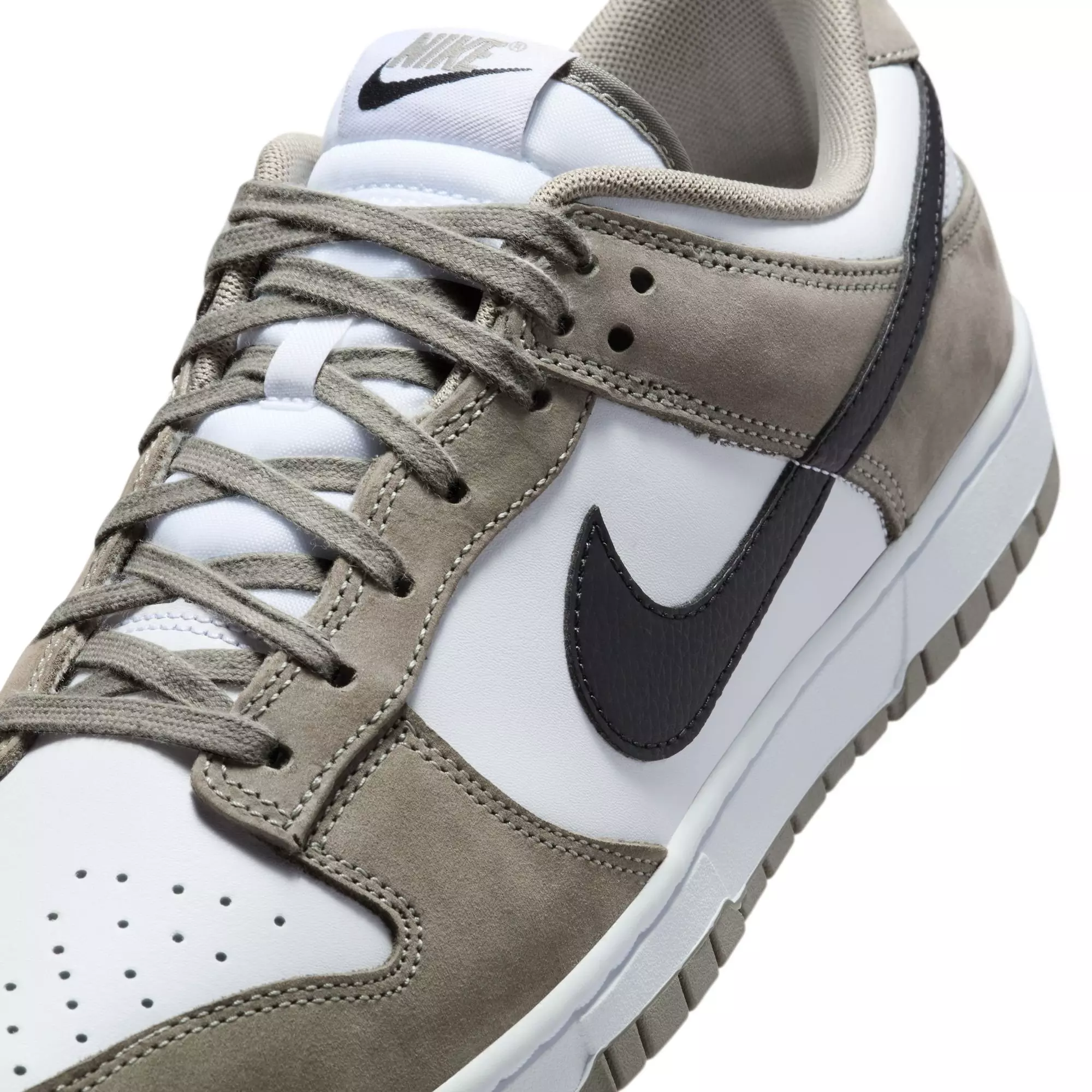 Nike Dunk Low "Light Army/Black/White" Men's Shoe - WHITE/BLACK