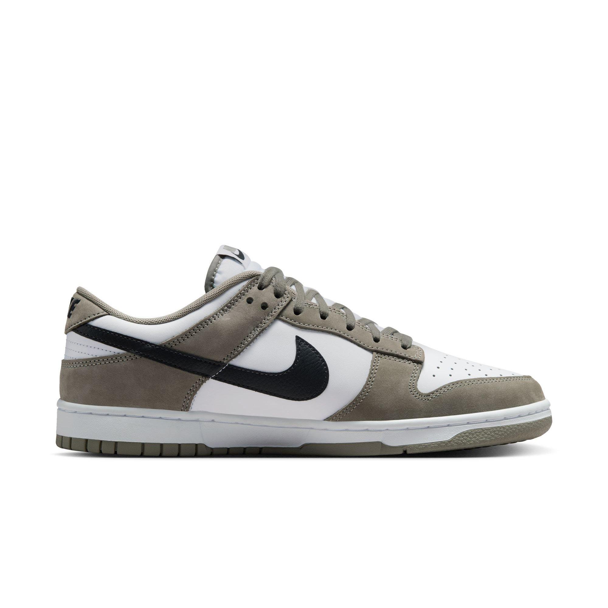 Nike Dunk Low "Light Army/Black/White" Men's Shoe - WHITE/BLACK Thumbnail View 2