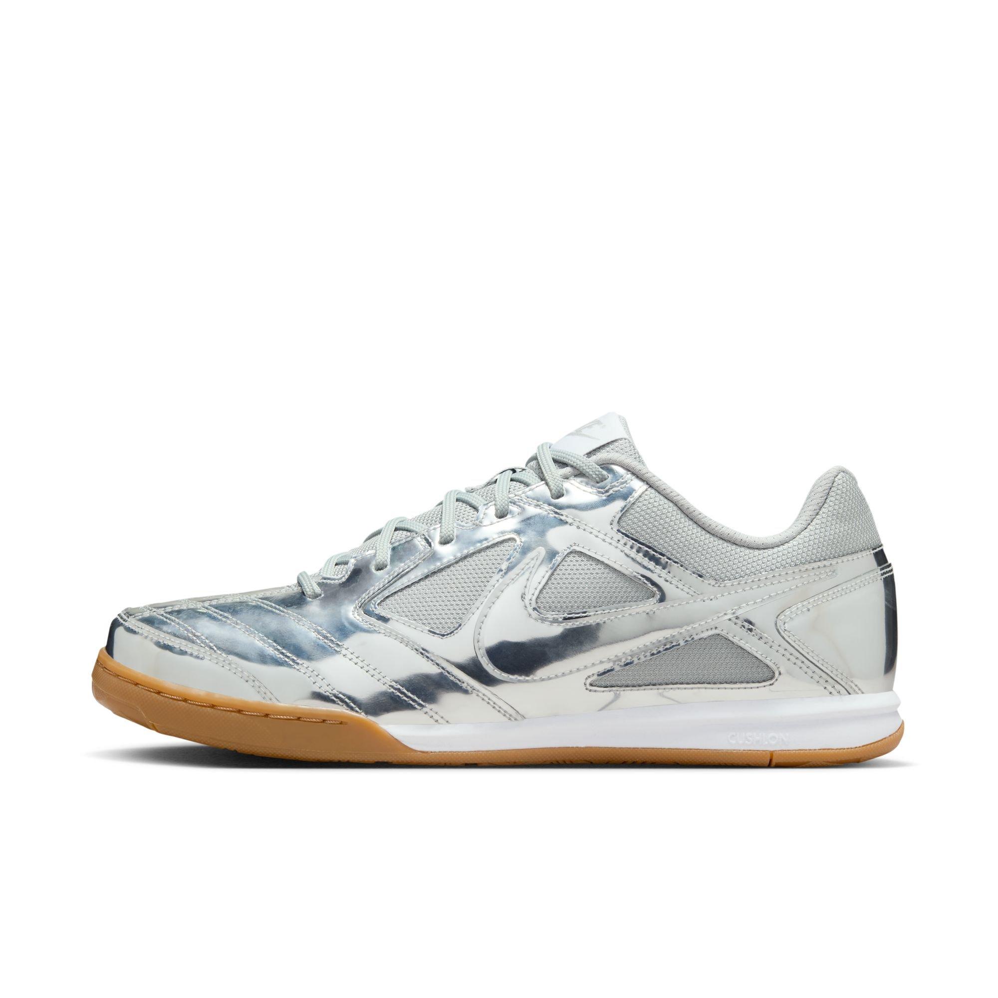 Nike Gato LV8 "Metallic Silver/White​" Men's Shoe - SILVER Thumbnail View 3