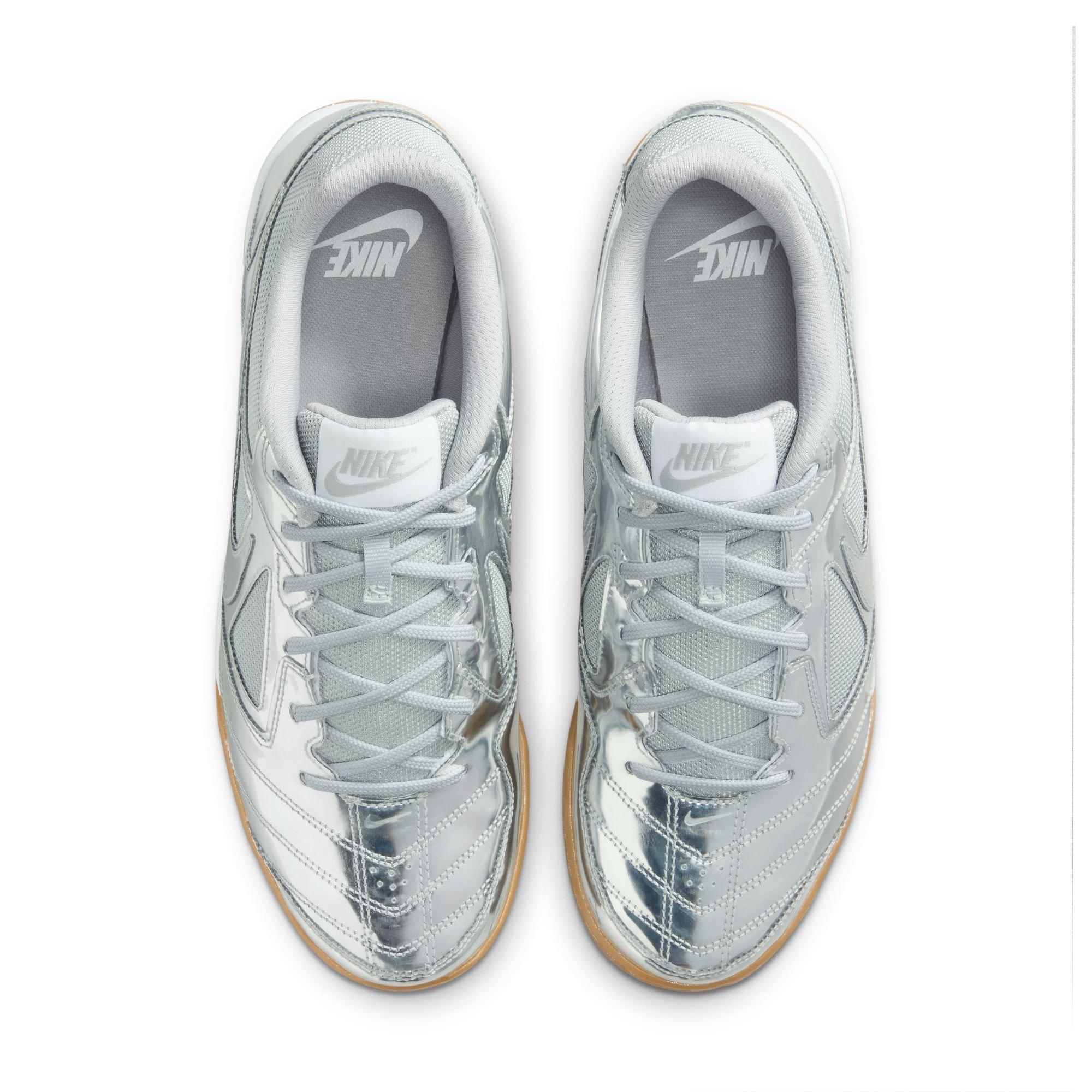 Nike Gato LV8 Metallic Silver Men's Shoe | Hibbett