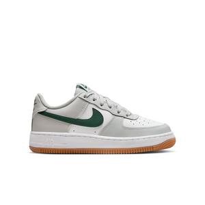 Nike Air Force 1 "Photon Dust/White/Fir/Gum Med Brown" Grade School Boys' Shoe