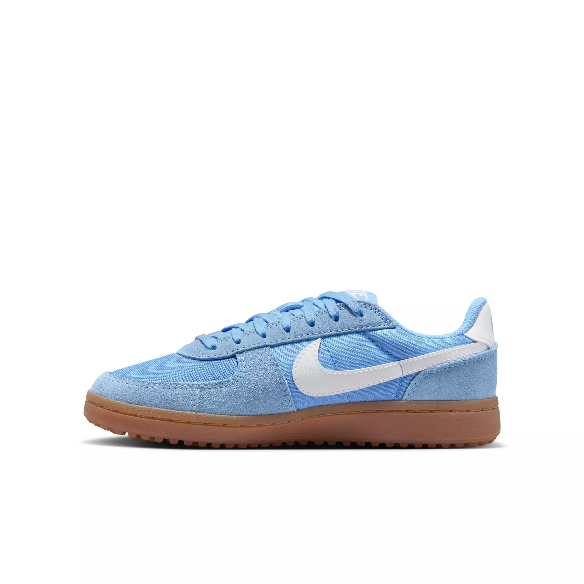 Nike Field General "University Blue/White/Gum Med Brown" Grade School Boys' Shoe - BLUE/WHITE