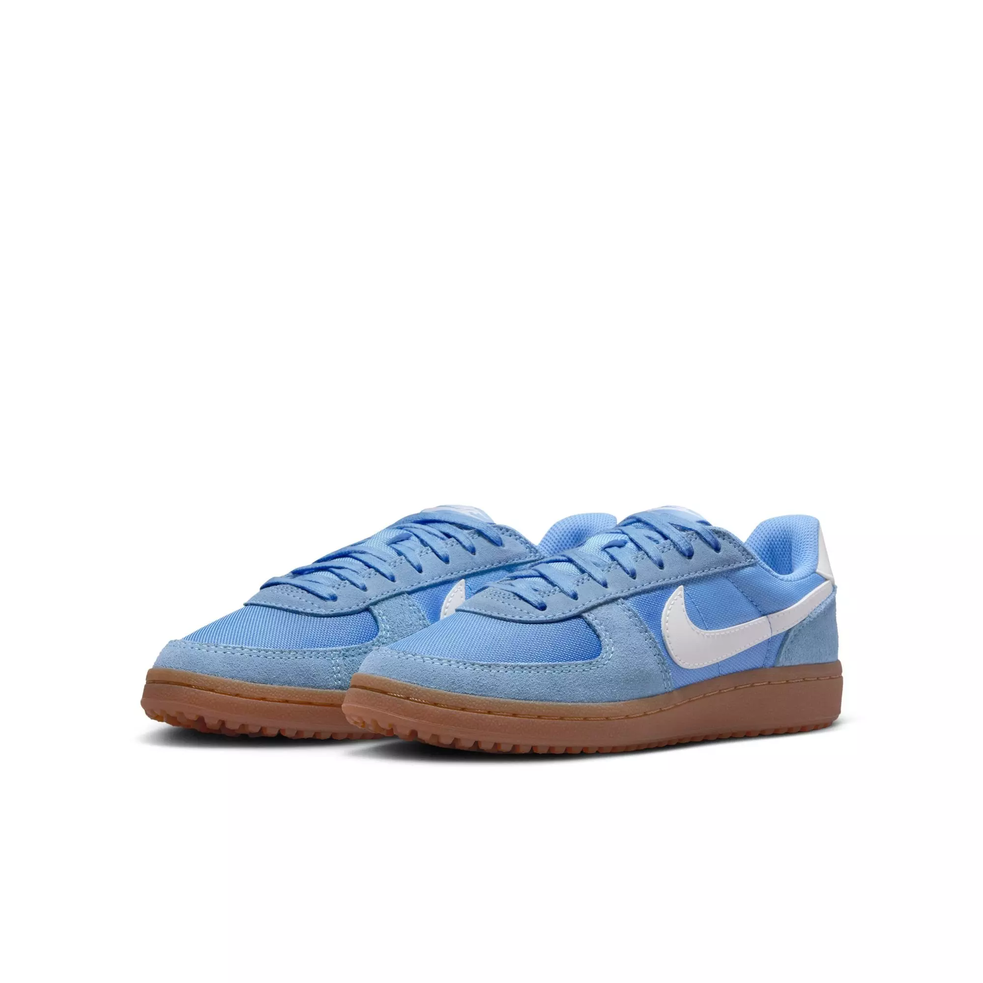 Nike Field General "University Blue/White/Gum Med Brown" Grade School Boys' Shoe - BLUE/WHITE
