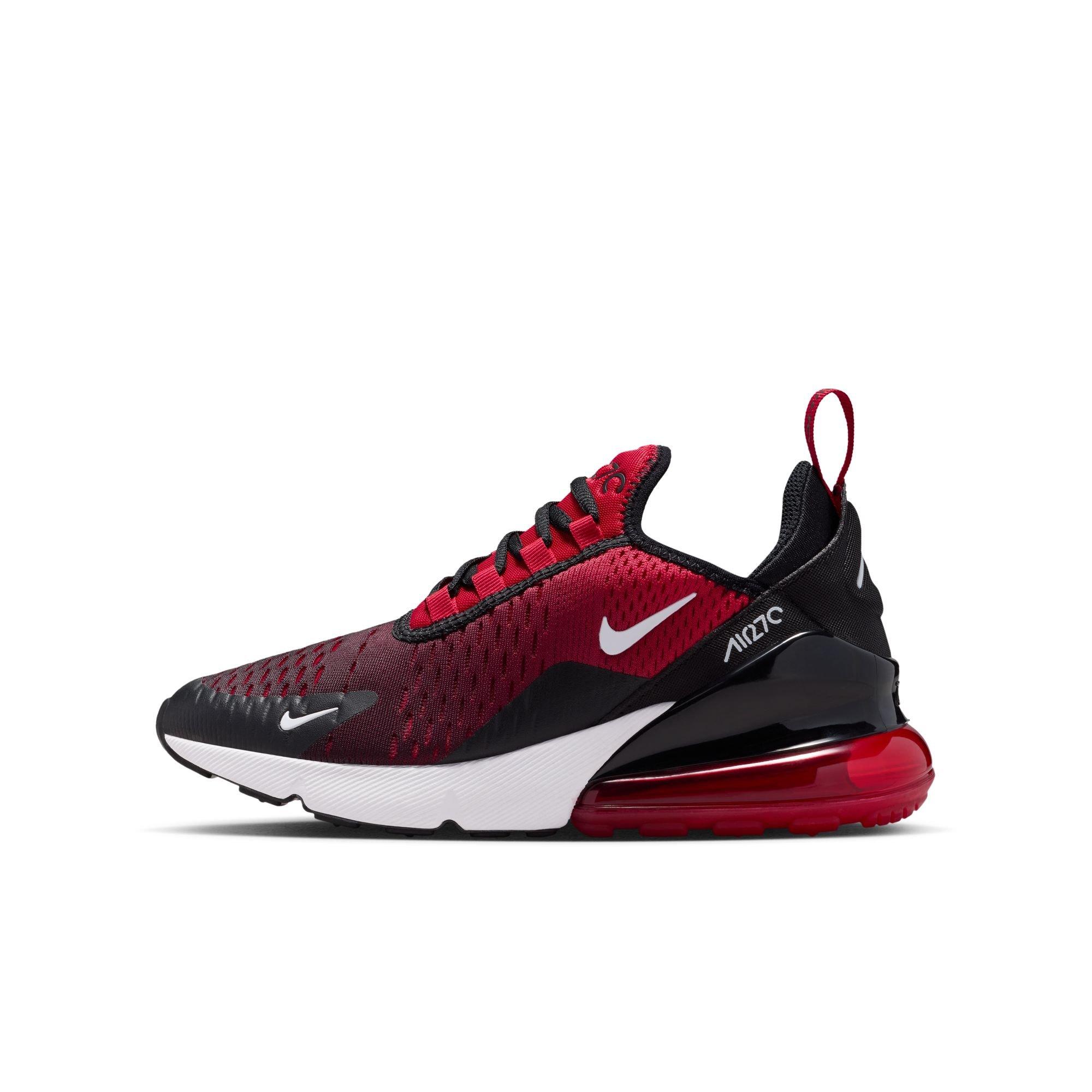 Nike Air Max 270 Grade School Boys' "Gym Red/White/Black" Shoe
