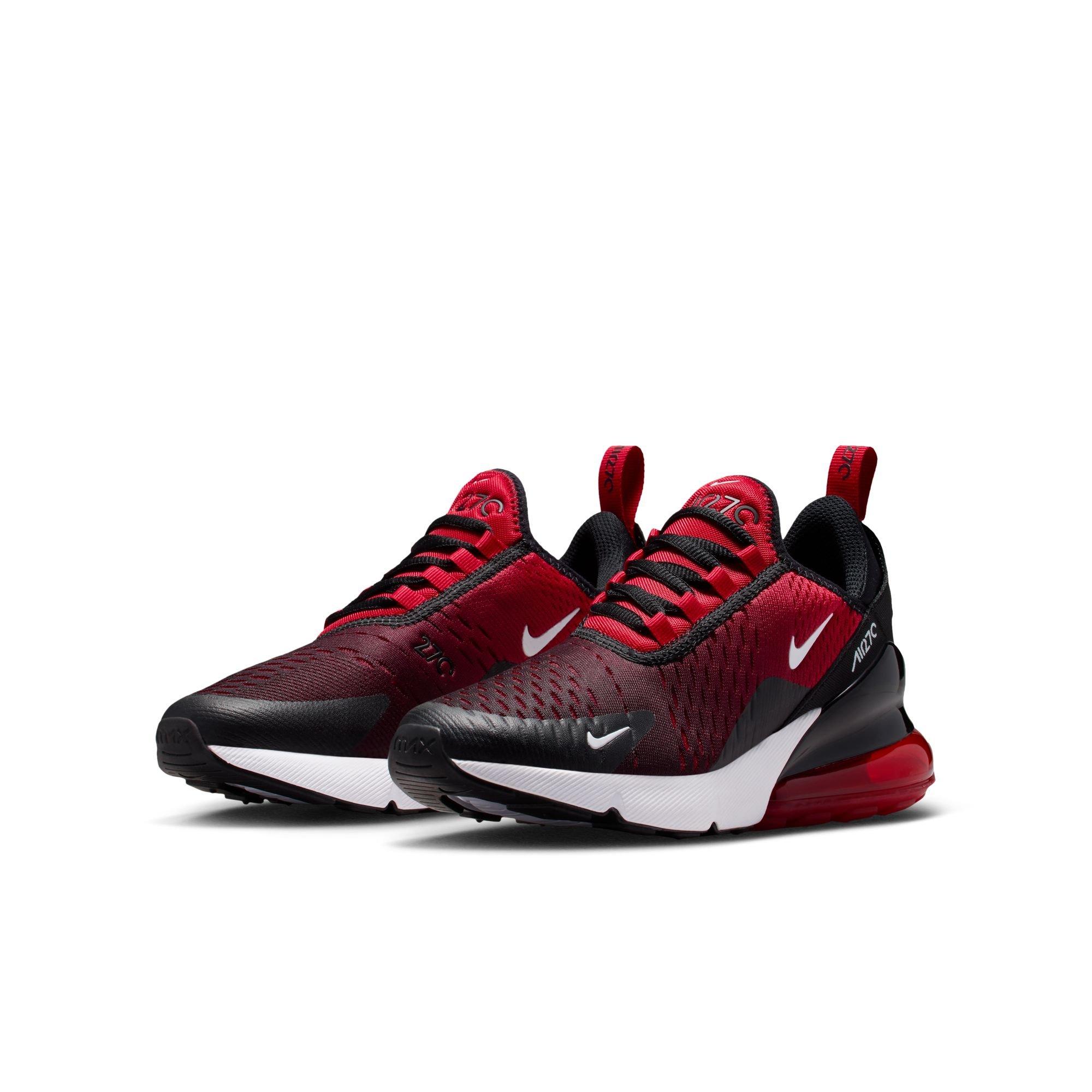Nike Air Max 270 Grade School Boys' "Gym Red/White/Black" Shoe
