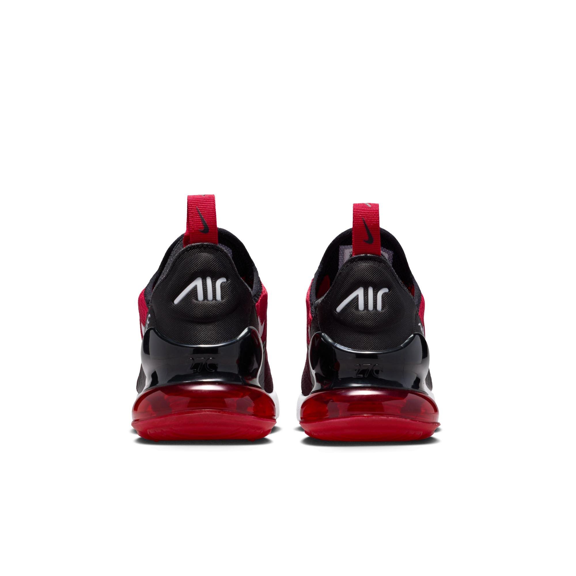 Nike Air Max 270 Grade School Boys' "Gym Red/White/Black" Shoe