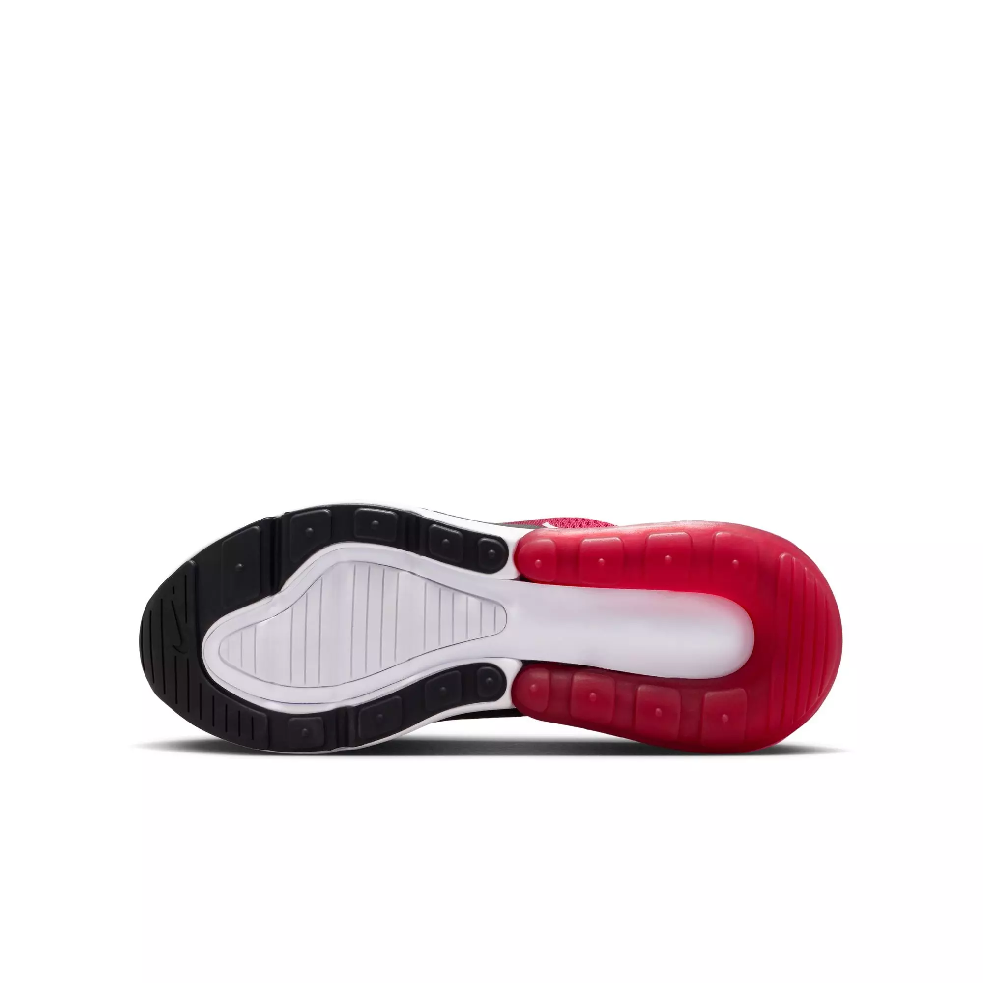 Nike Air Max 270 "Gym Red/White/Black" Grade School Boys' Shoe - RED/BLACK