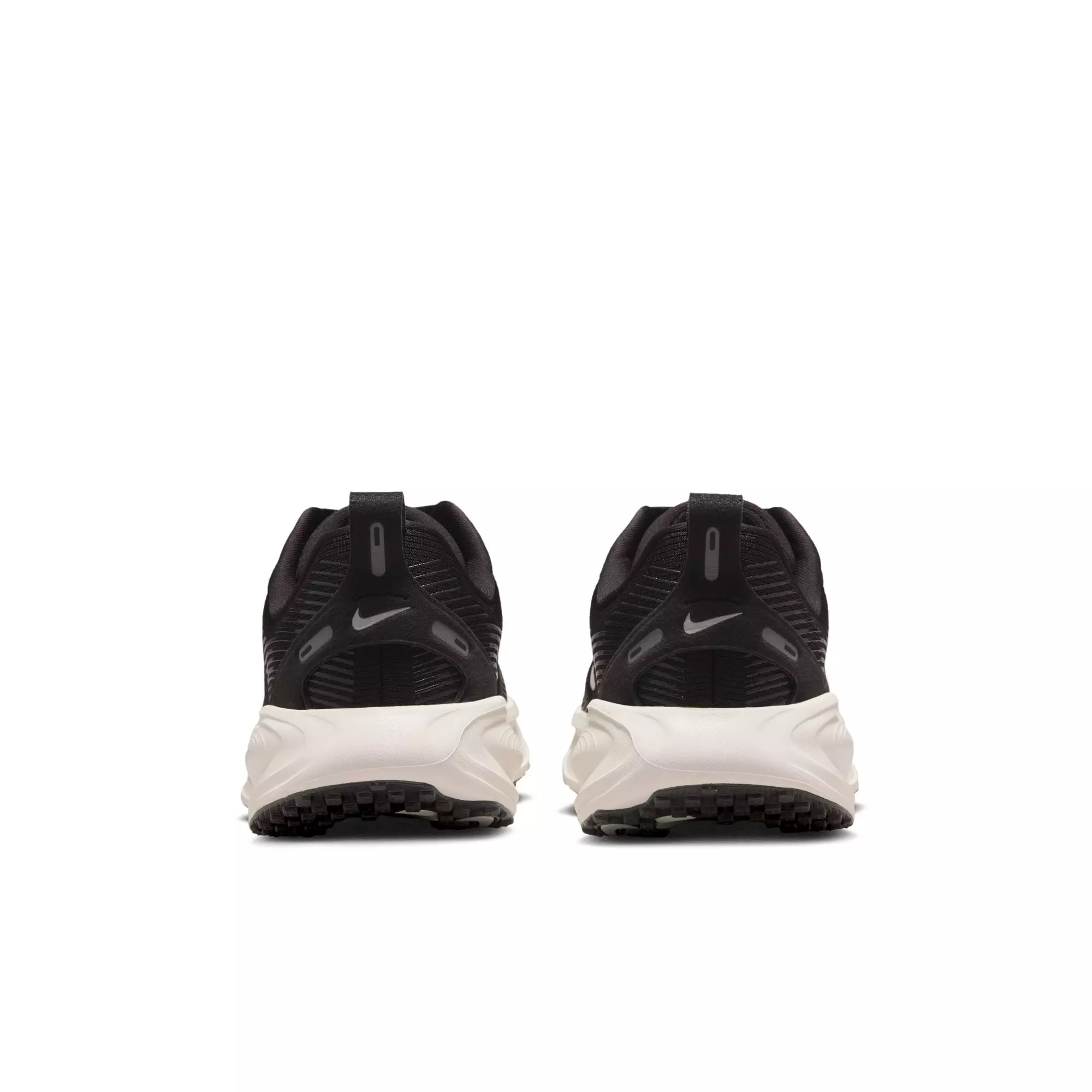 Nike Vomero 18 "Black/Summit White/Coconut Milk/Iron Ore" Grade School Boys' Running Shoe - BLACK/WHITE