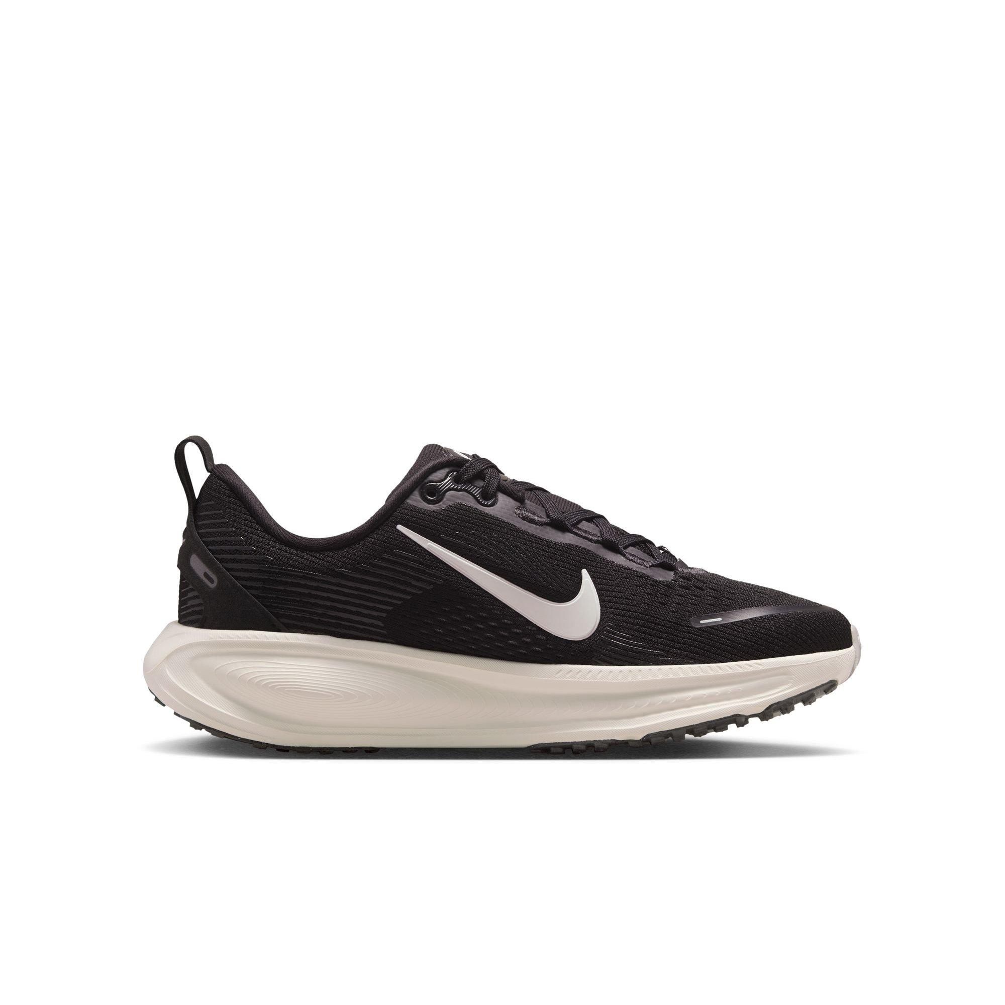 Nike Vomero 18 Grade School Boys' "Black/Summit White/Coconut Milk/Iron Ore" Running Shoe