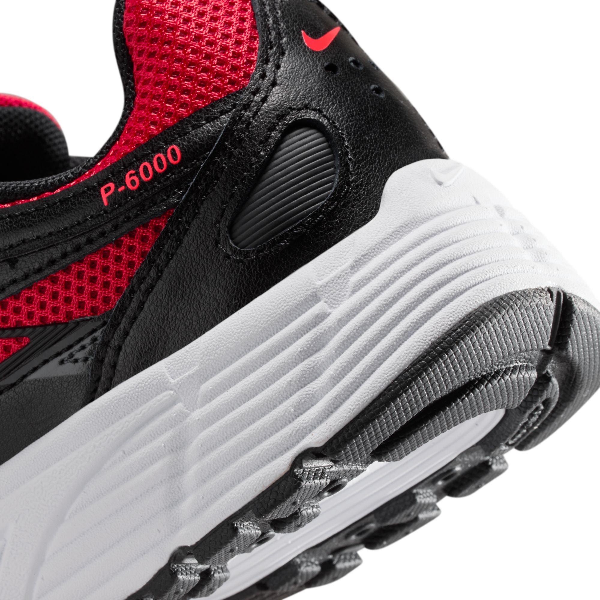 Nike P-6000 Grade School Boys' "University Red/Black/Metallic Silver" Shoe