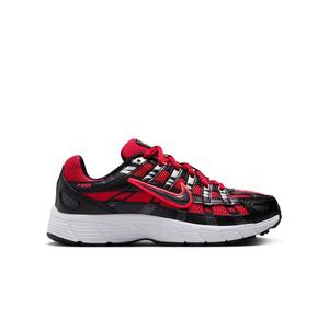 Nike P-6000 "University Red/Black/Metallic Silver" Grade School Boys' Shoe
