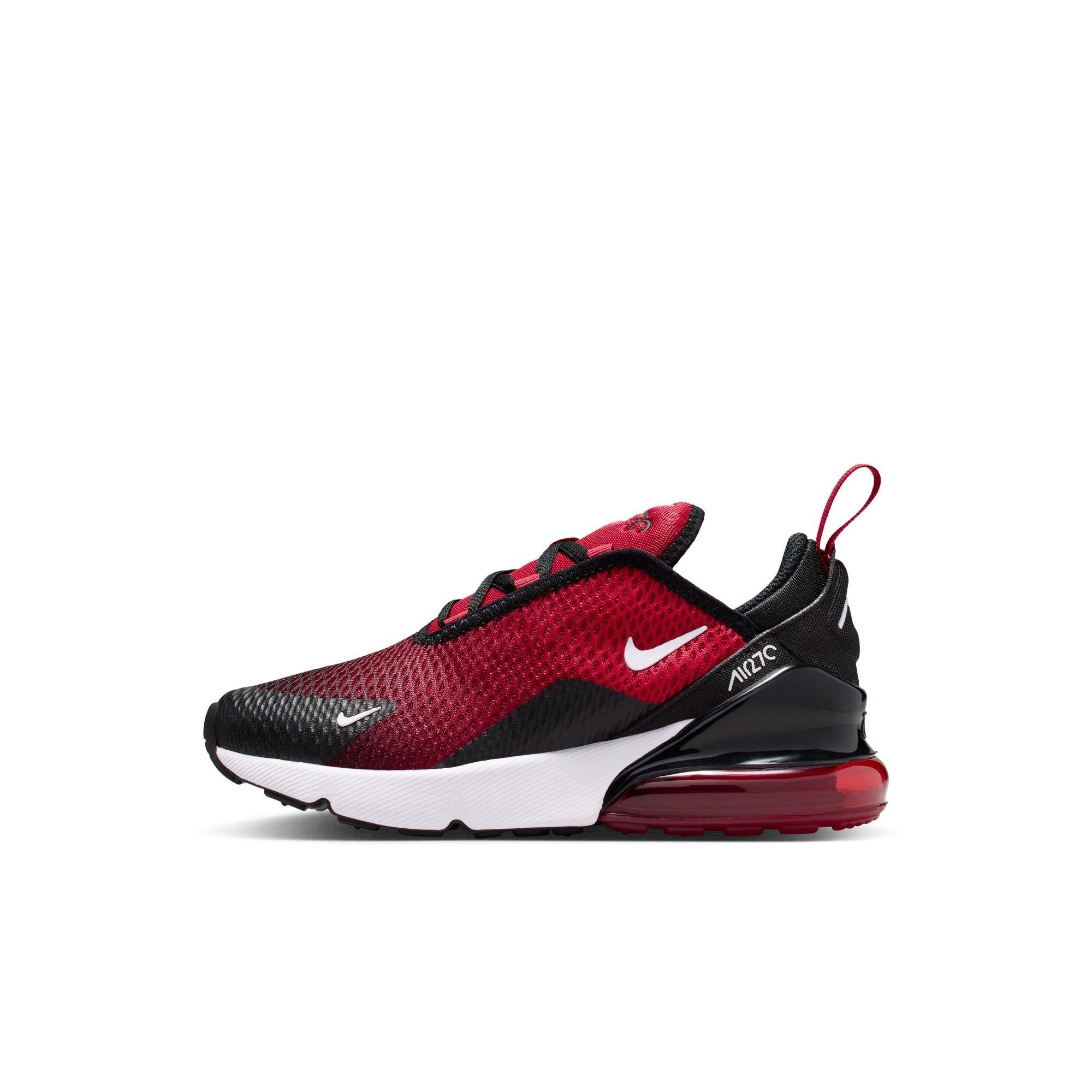 Nike Air Max 270  Preschool Boys' "Gym Red/White/Black" Shoe​