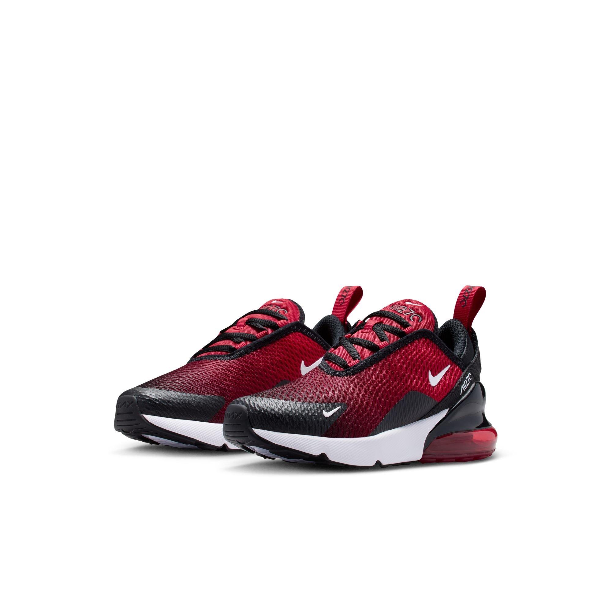 Nike Air Max 270  Preschool Boys' "Gym Red/White/Black" Shoe​