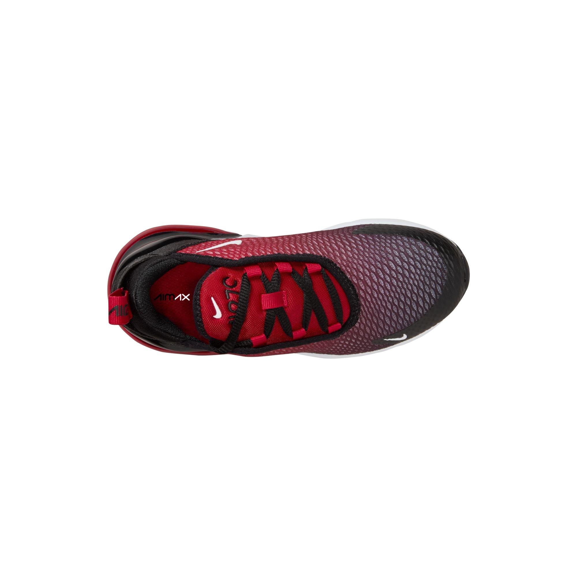 Nike Air Max 270  Preschool Boys' "Gym Red/White/Black" Shoe​