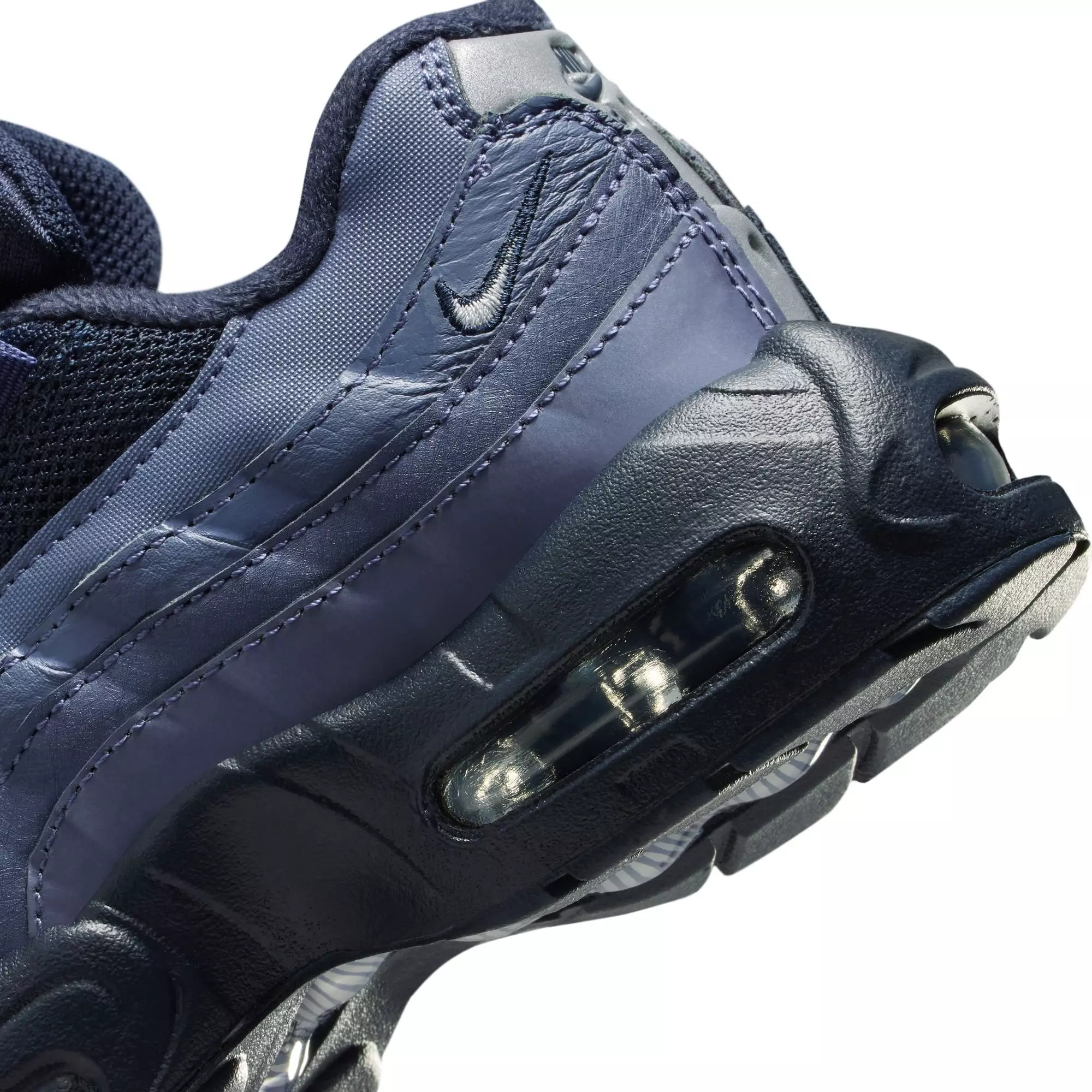 Nike Air Max 95 Recraft "Sanded Purple/Wolf Grey/Obsidian" Preschool Boys' Shoe - BLACK/PURPLE