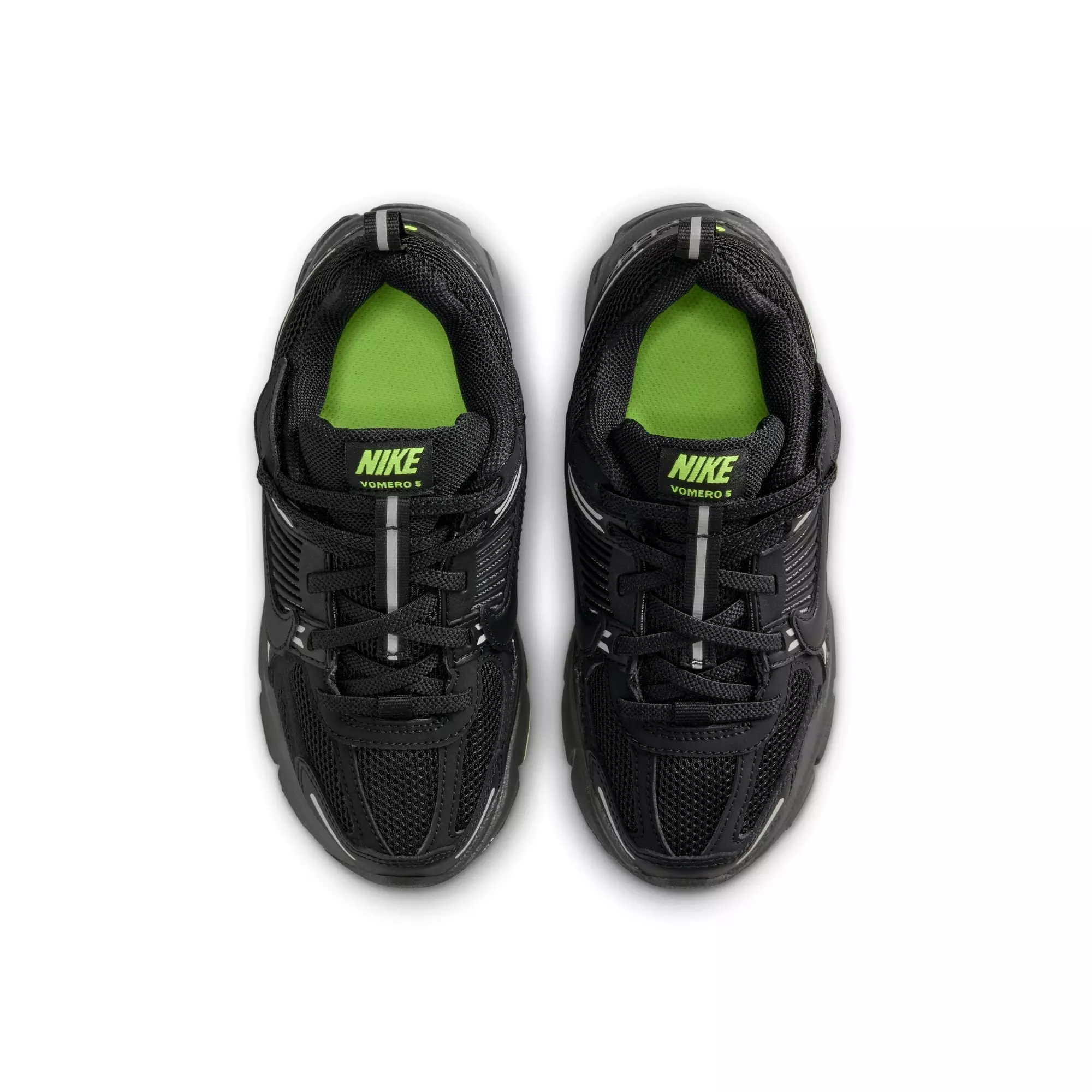 Nike Vomero 5 "Black/Volt" Preschool Boys' Shoe - BLACK/VOLT