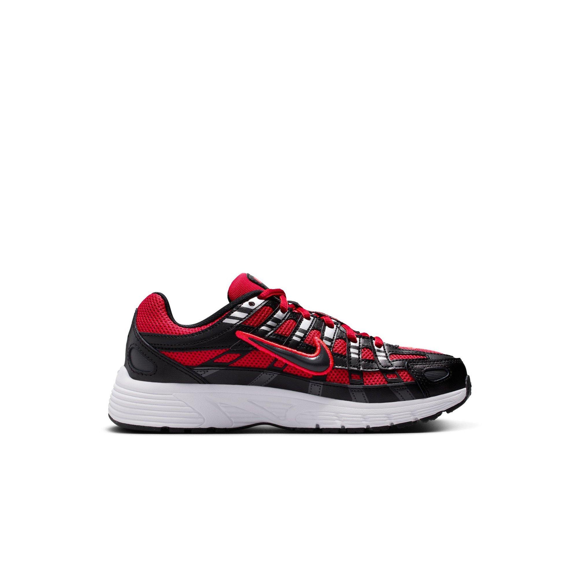 Nike P-6000 Preschool Boys' "University Red/Black/Metallic Silver" Shoe