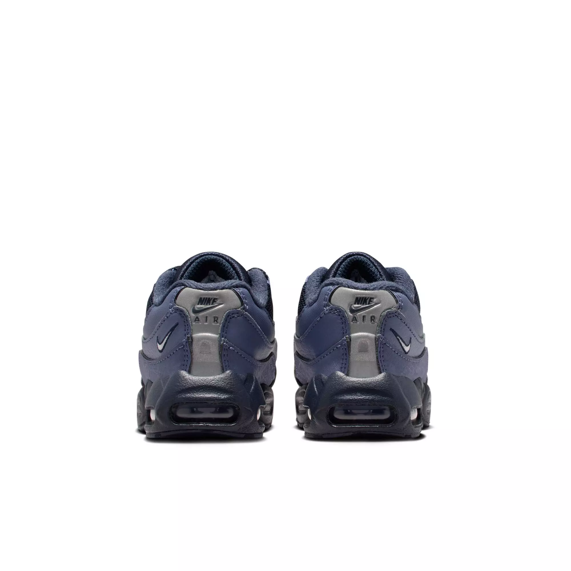 Nike Air Max 95 Recraft "Sanded Purple/Wolf Grey/Obsidian" Toddler Boys' Shoe - BLACK/PURPLE