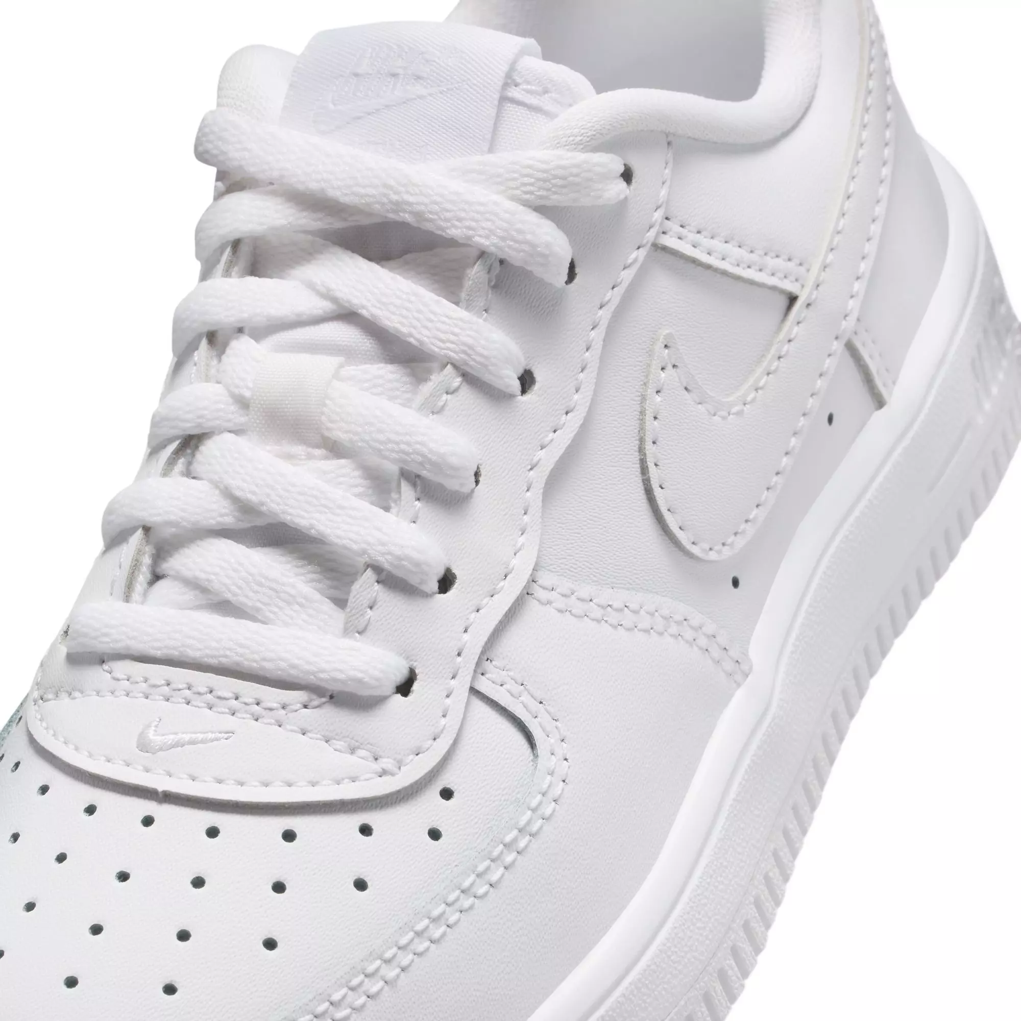 Nike Air Force 1 "White" Preschool Boys' Shoe - WHITE