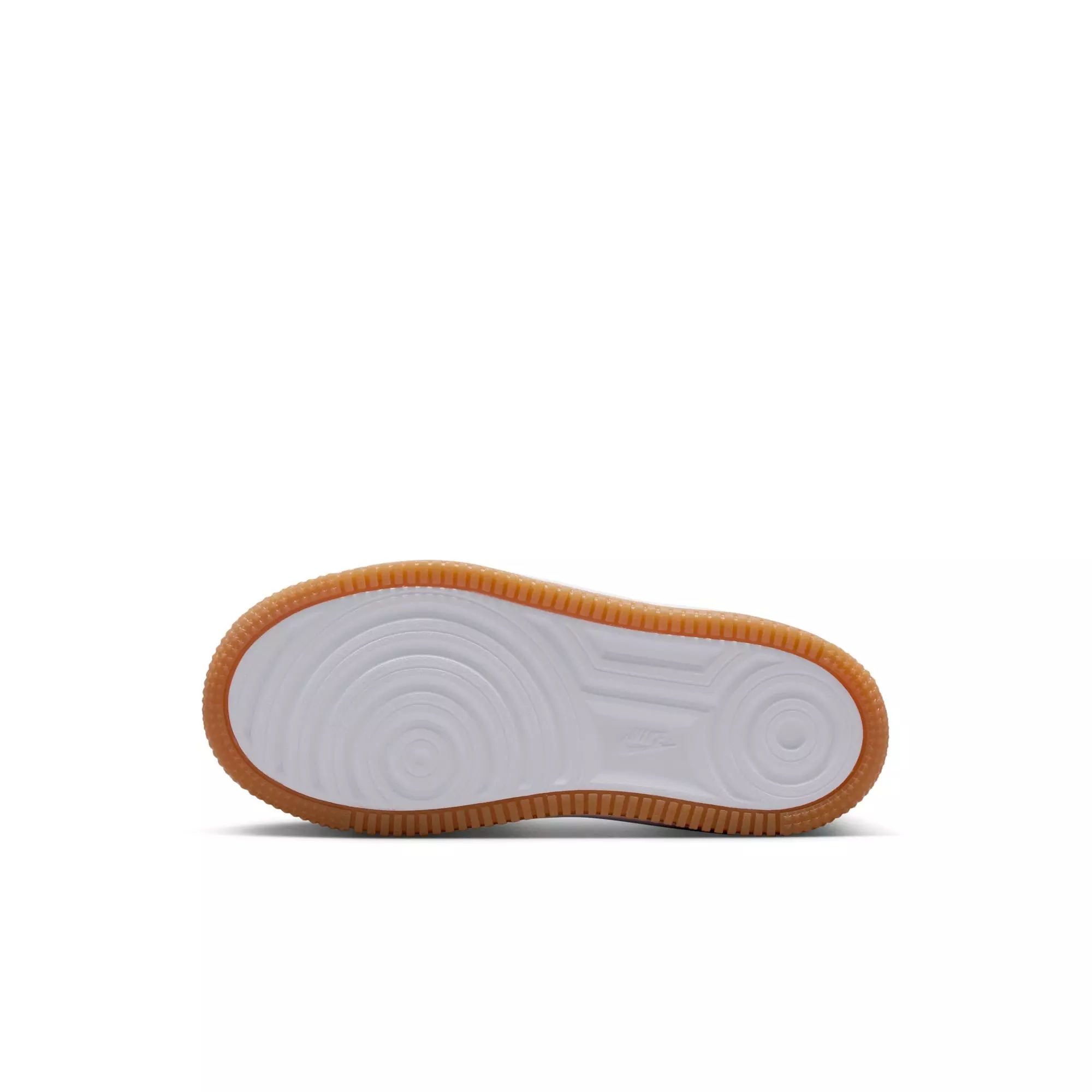 Nike Air Force 1 "Photon Dust/White/Fir/Gum Med Brown" Preschool Boys' Shoe - WHITE/GREEN