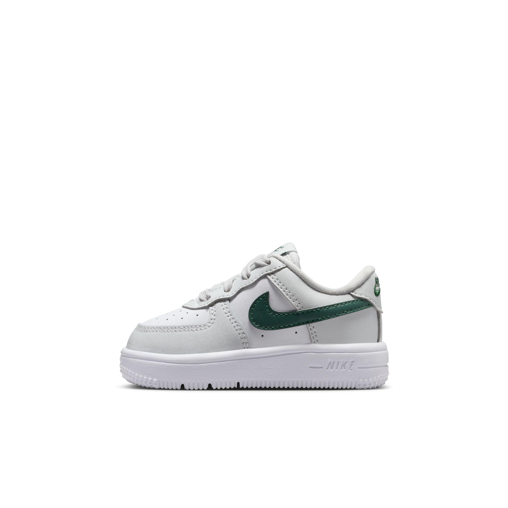 Nike Air Force 1​ Low Toddler Boys' "Photon Dust/White/Fir/Gum Med Brown" Shoe