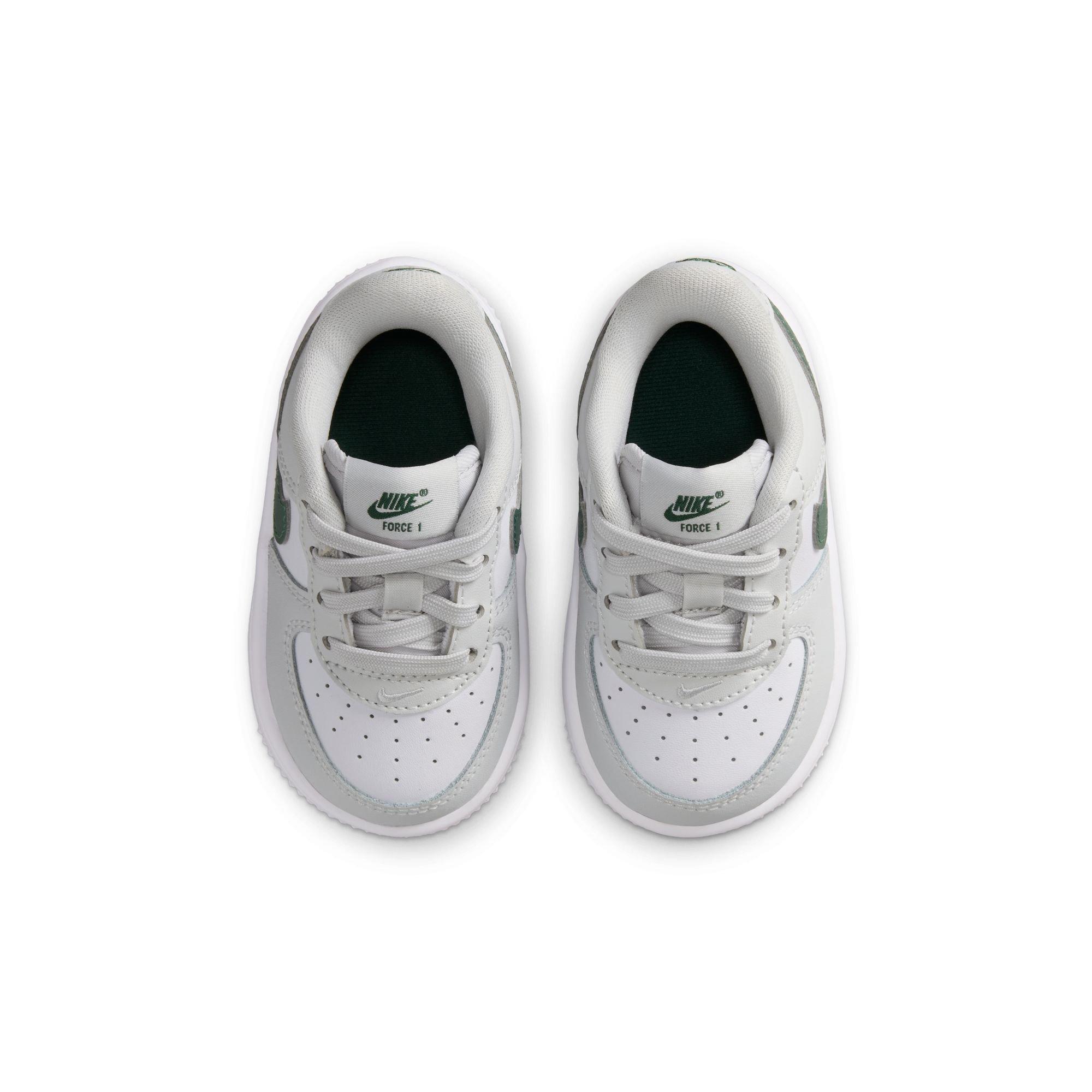 Nike Air Force 1​ Low Toddler Boys' "Photon Dust/White/Fir/Gum Med Brown" Shoe
