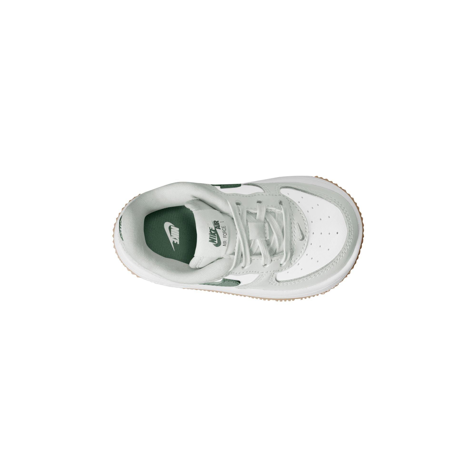 Nike Air Force 1​ Low Toddler Boys' "Photon Dust/White/Fir/Gum Med Brown" Shoe