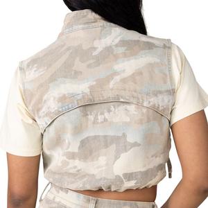 Smoke Rise Women's Denim Camo Vest