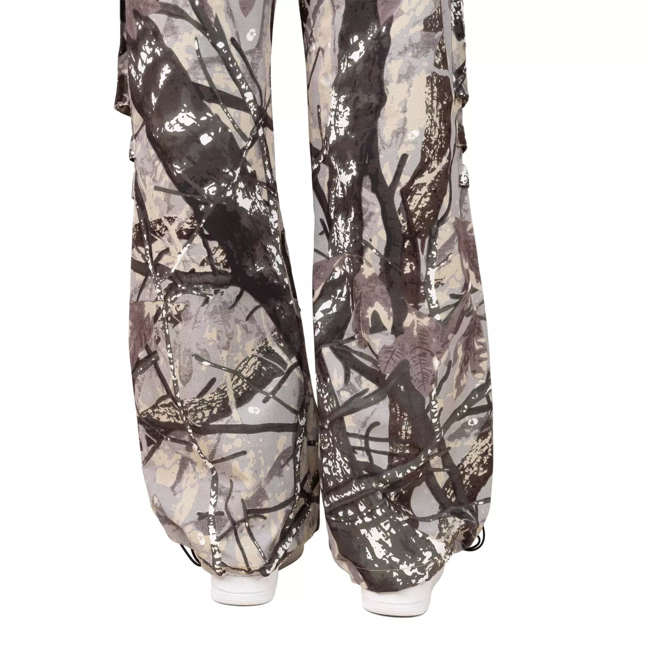 Smoke Rise Women's Woven Wide Leg Pants - ​Camo - CAMOUFLAGE