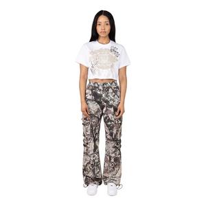Smoke Rise Women's Woven Wide Leg Pants - ​Camo