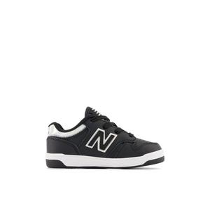 New Balance 480 "Black/Chrome" Toddler Girls' Shoe