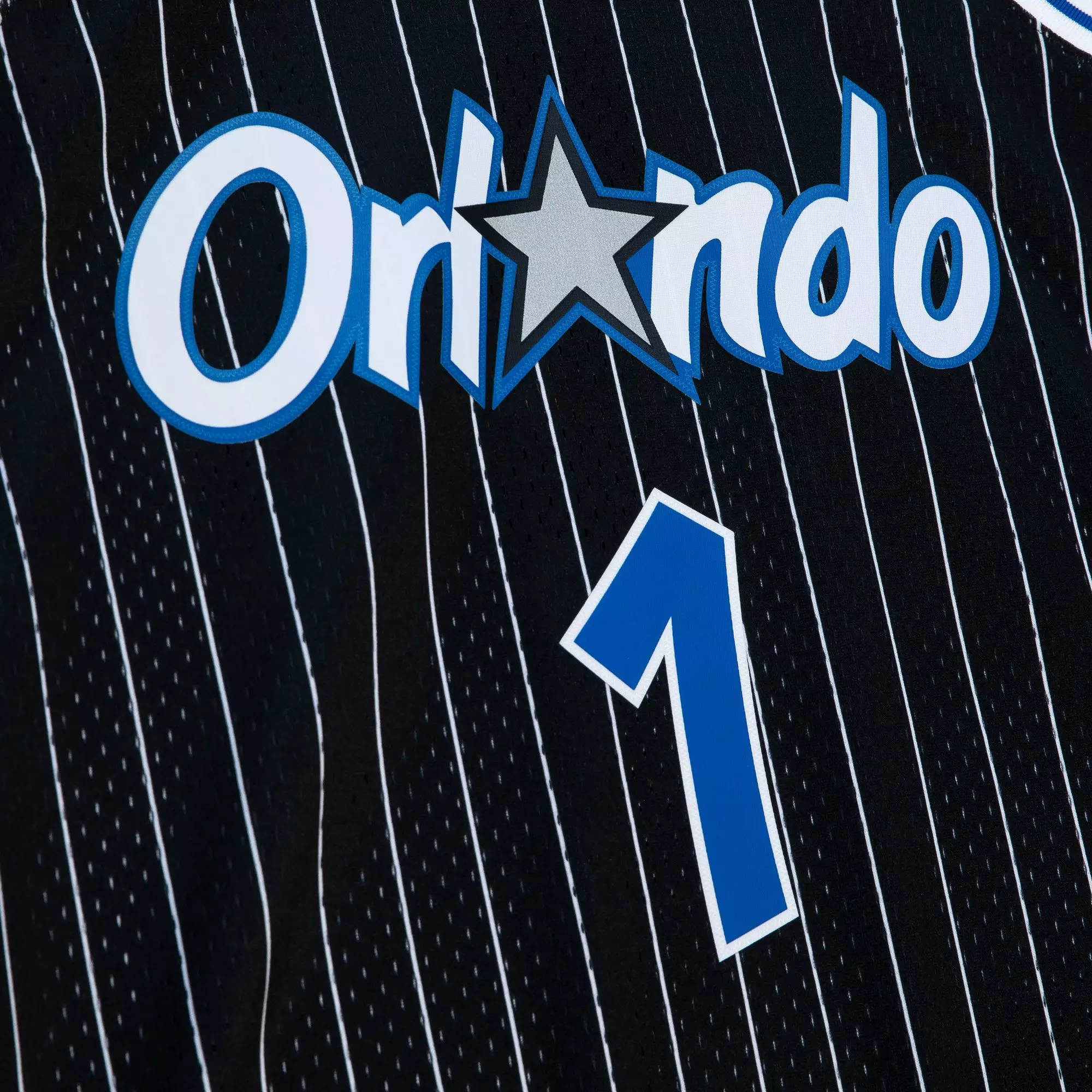Mitchell & Ness Men's Orlando Magic Penny Hardaway Alternate Jersey - Black - BLACK
