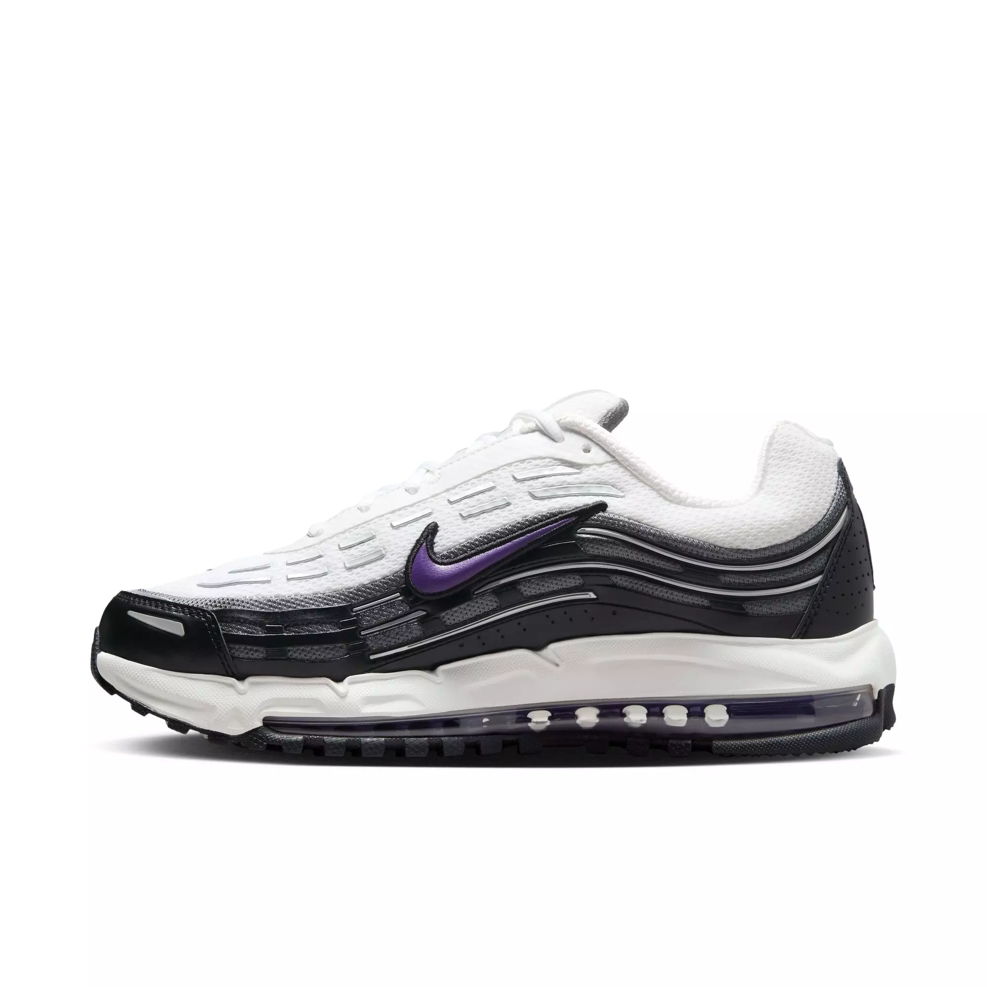 Nike Air Max TL 2.5 "White/Wild Grape/Black/Smoke Grey" Men's Shoe - WHITE/BLACK/PURPLE