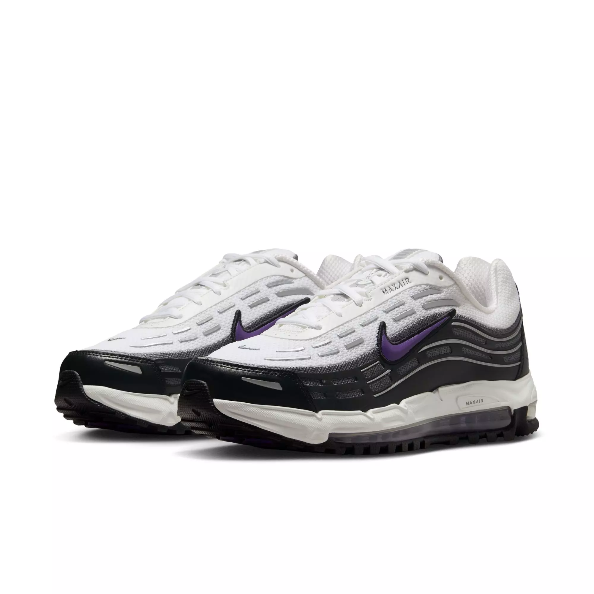 Nike Air Max TL 2.5 "White/Wild Grape/Black/Smoke Grey" Men's Shoe - WHITE/BLACK/PURPLE