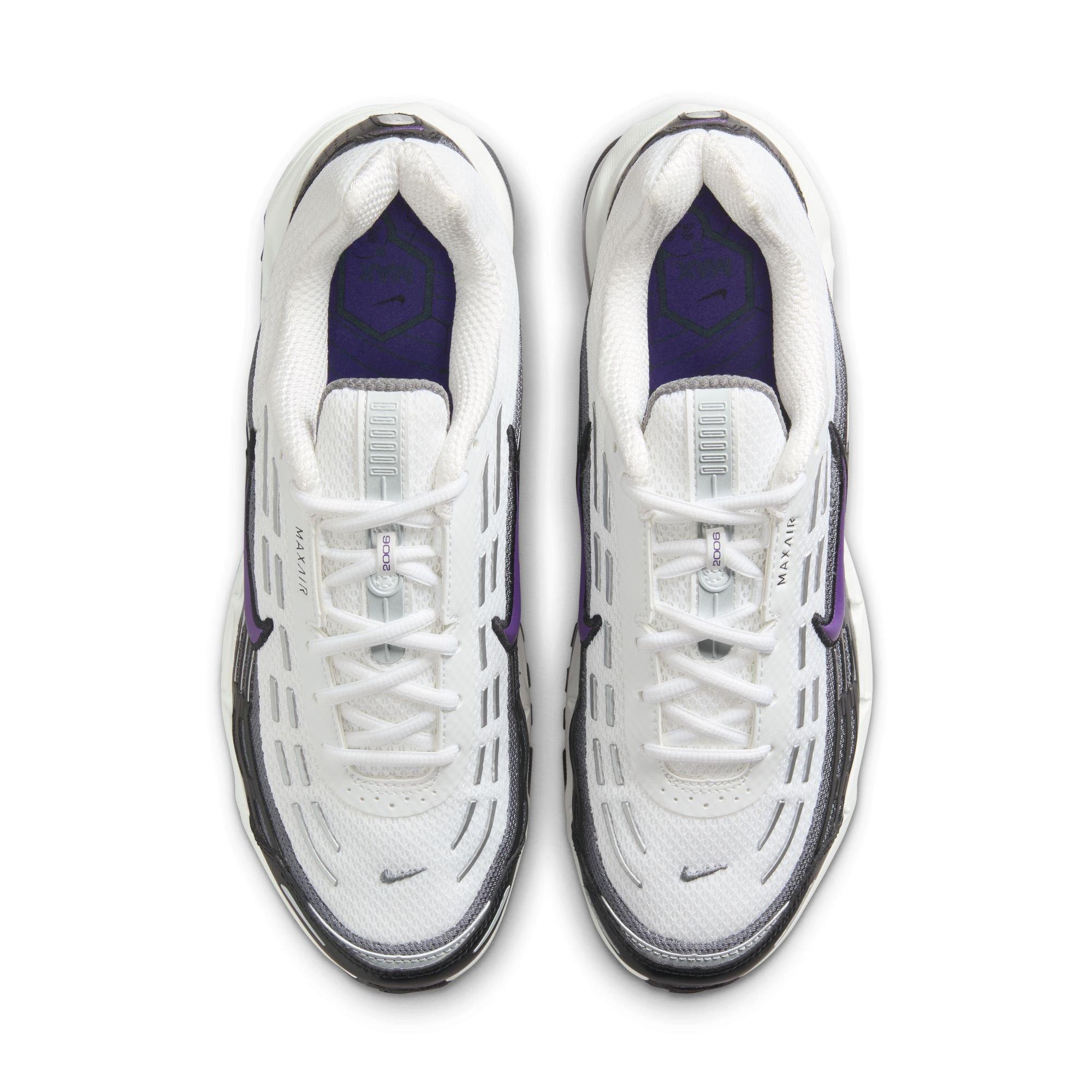 Nike Air Max TL 2.5 "White/Wild Grape/Black/Smoke Grey" Men's Shoe - WHITE/BLACK/PURPLE Thumbnail View 6