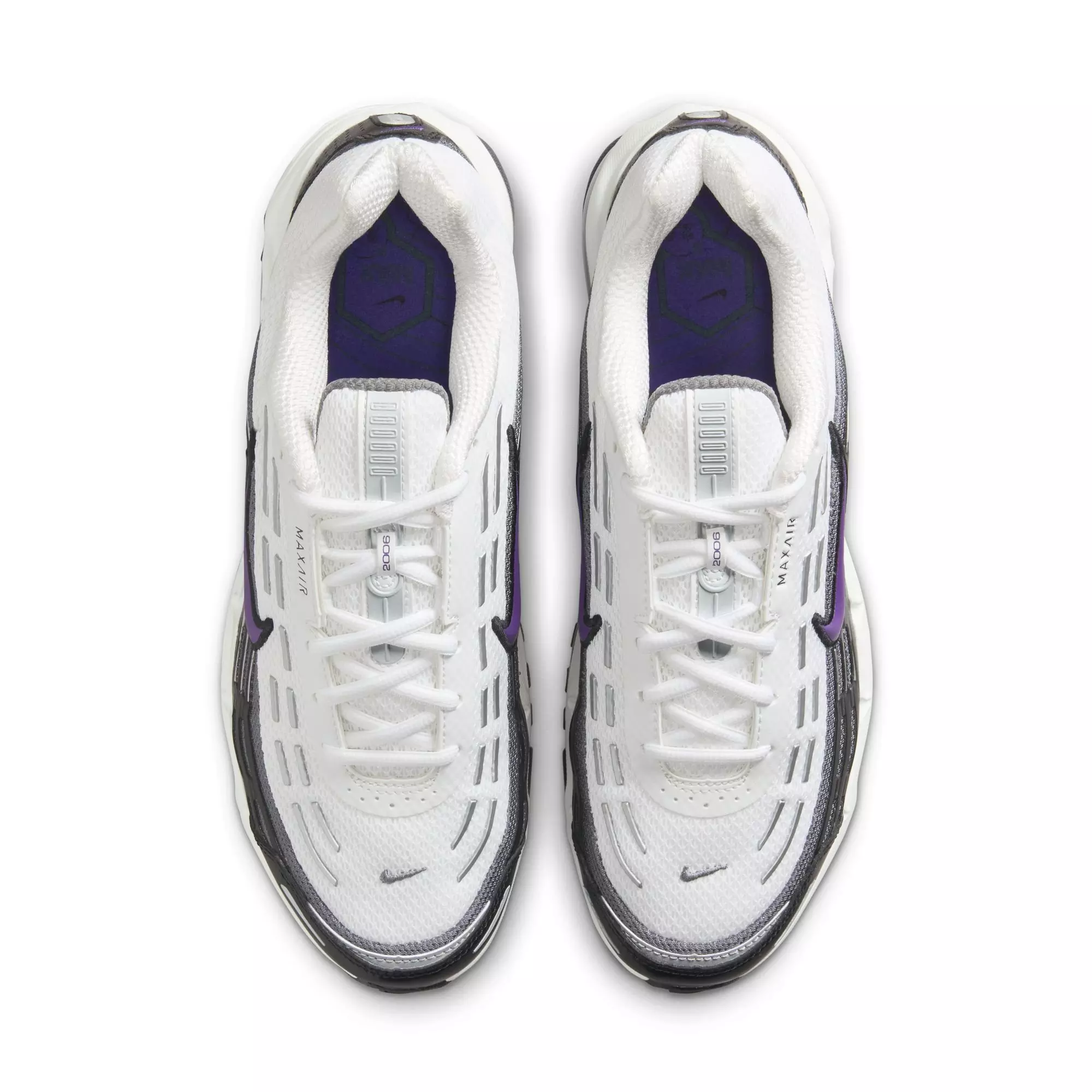 Nike Air Max TL 2.5 "White/Wild Grape/Black/Smoke Grey" Men's Shoe - WHITE/BLACK/PURPLE