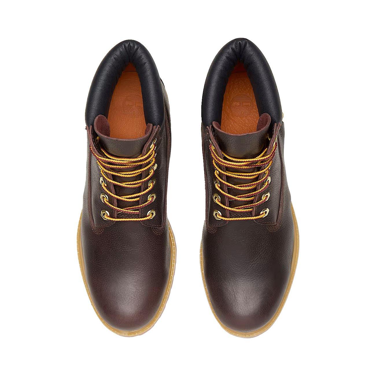Timberland Premium 6-Inch Waterproof Grade School Kids' "Espresso" Boot