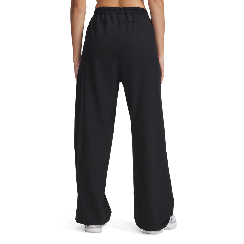 Under Armour Women's Rival Woven Pants - BLACK Thumbnail View 2