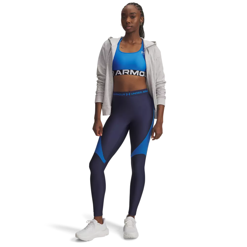 Under Armour Women's HeatGear Rib Leggings - BLUE