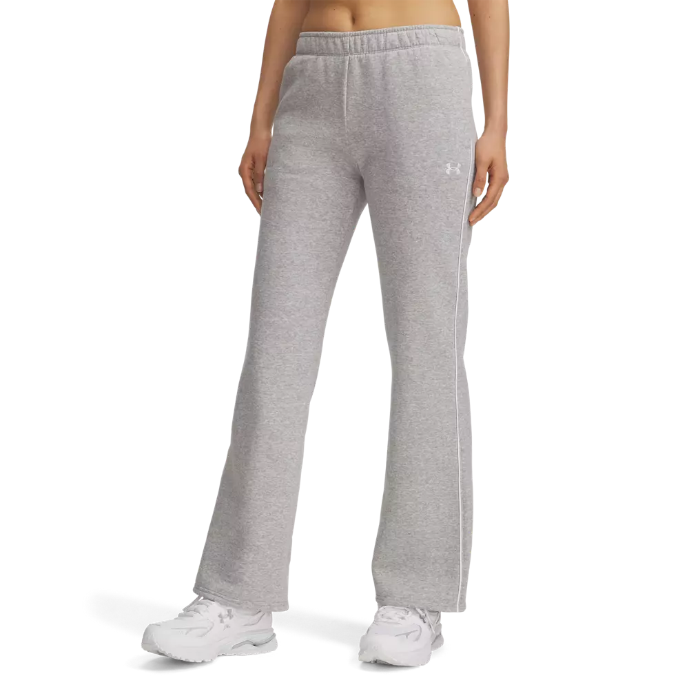 Under Armour Women's Rival Fleece Piped Pants - GREY