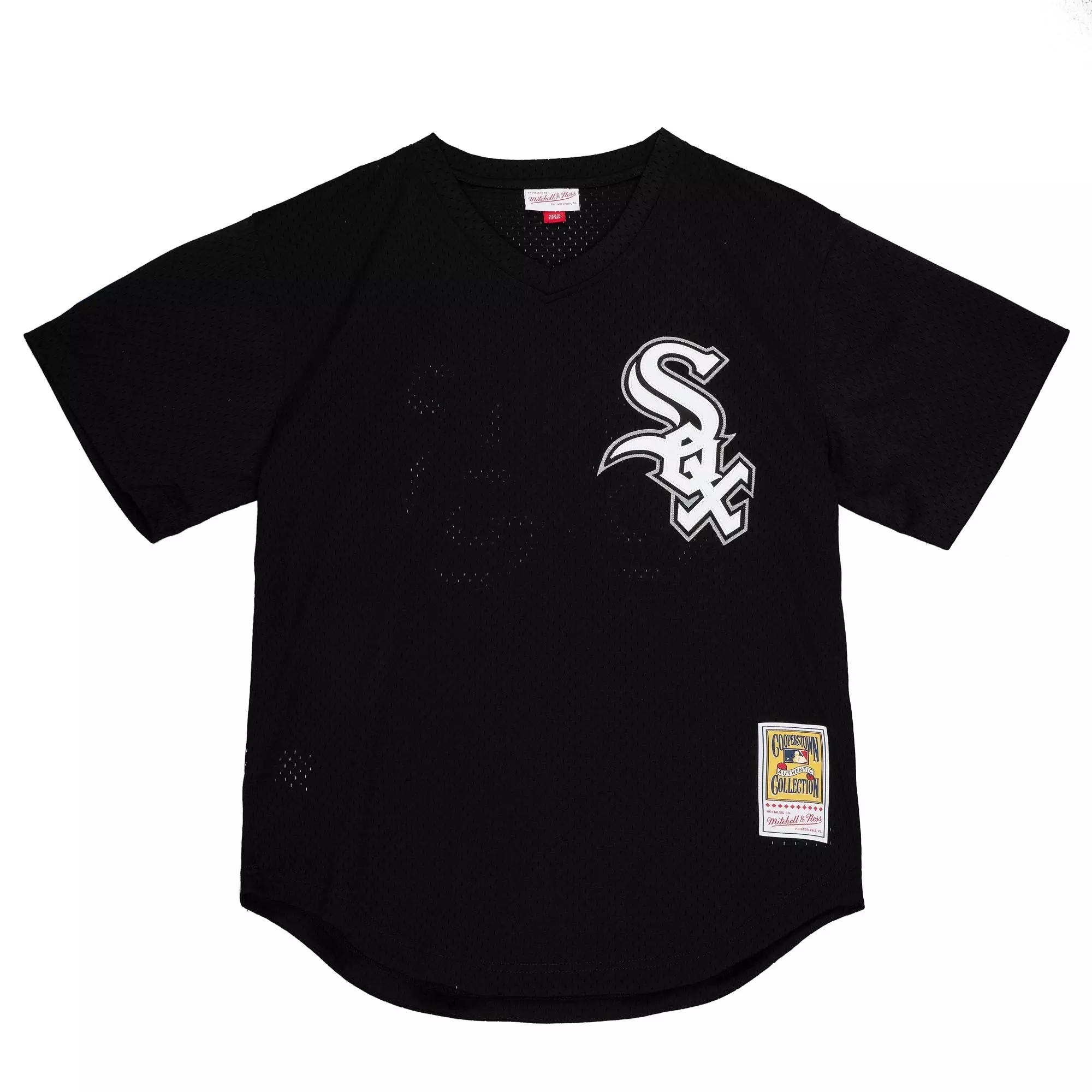 Mitchell & Ness Men's Chicago White Sox Frank Thomas Batting Practice Jersey-Black - BLACK